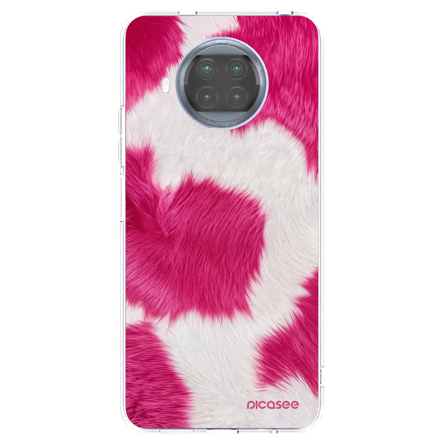 Picasee Xiaomi Mi 10T Lite Hülle - Transparentes Silikon - Pink Moo