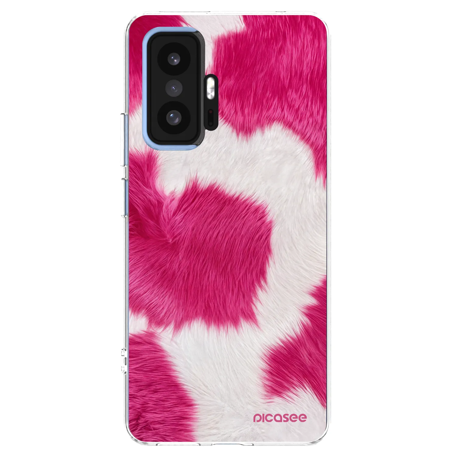 Picasee Xiaomi 11T Pro Hülle - Transparentes Silikon - Pink Moo