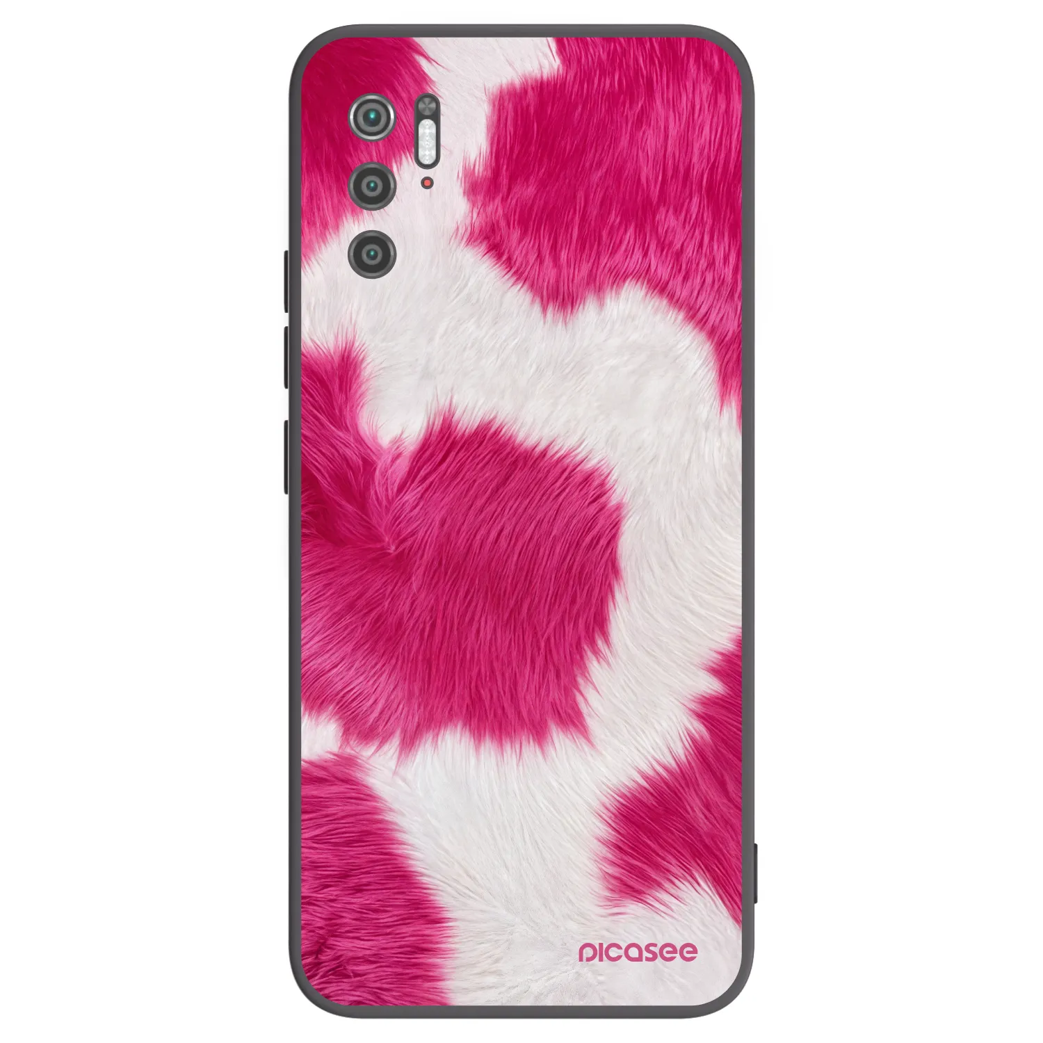 Picasee Xiaomi Poco M3 Pro 5G Hülle - Schwarzes Silikon - Pink Moo