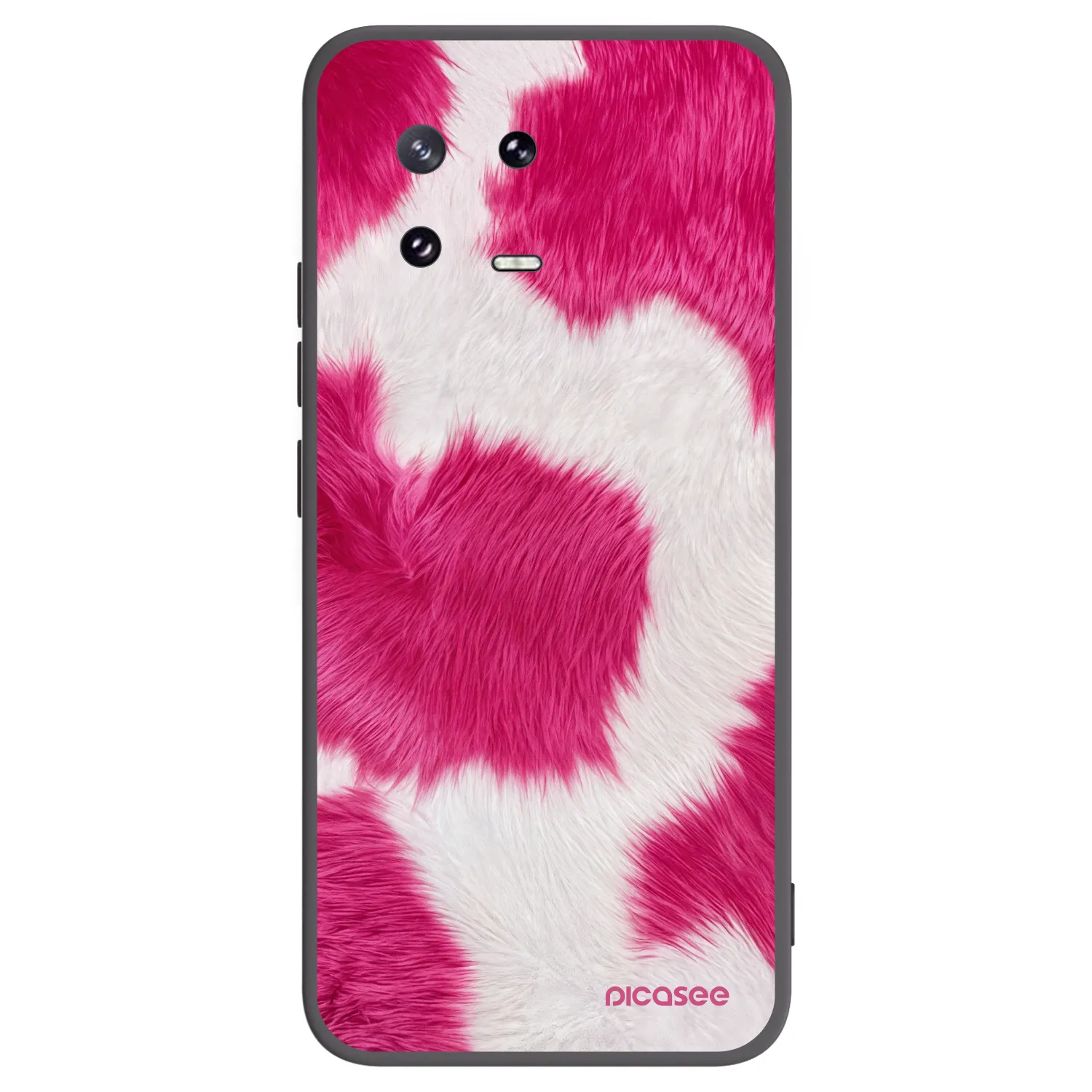 Picasee Xiaomi 13 Pro Hülle - Schwarzes Silikon - Pink Moo