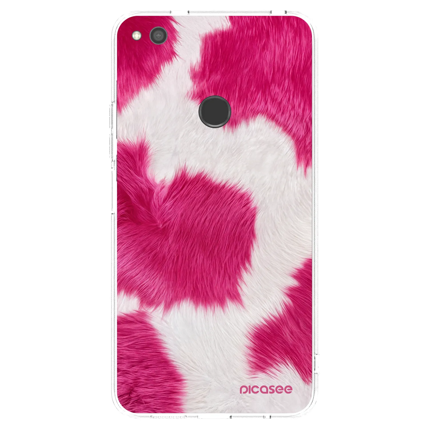 Picasee Huawei P9 Lite 2017 Hülle - Transparentes Silikon - Pink Moo