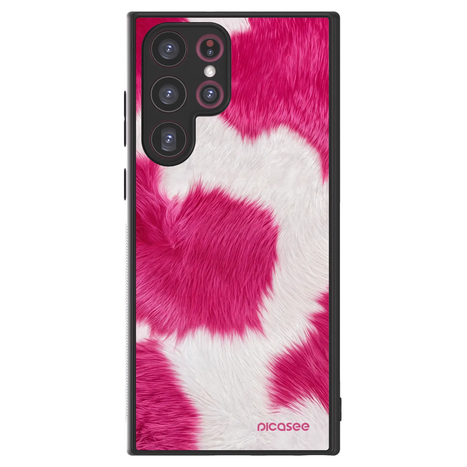 Picasee ULTIMATE CASE PowerShare für Samsung Galaxy S22 Ultra 5G - Pink Moo