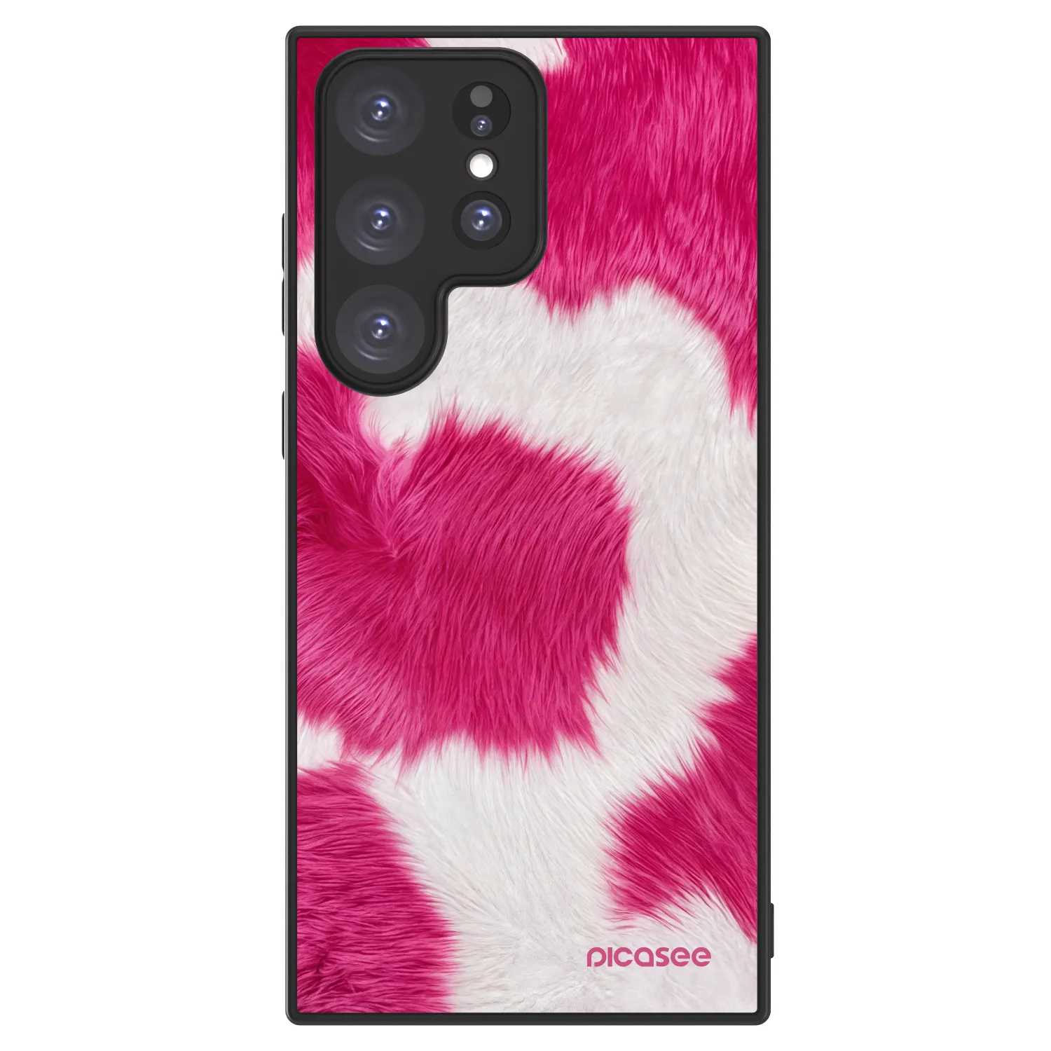 Picasee ULTIMATE CASE PowerShare für Samsung Galaxy S23 Ultra 5G - Pink Moo