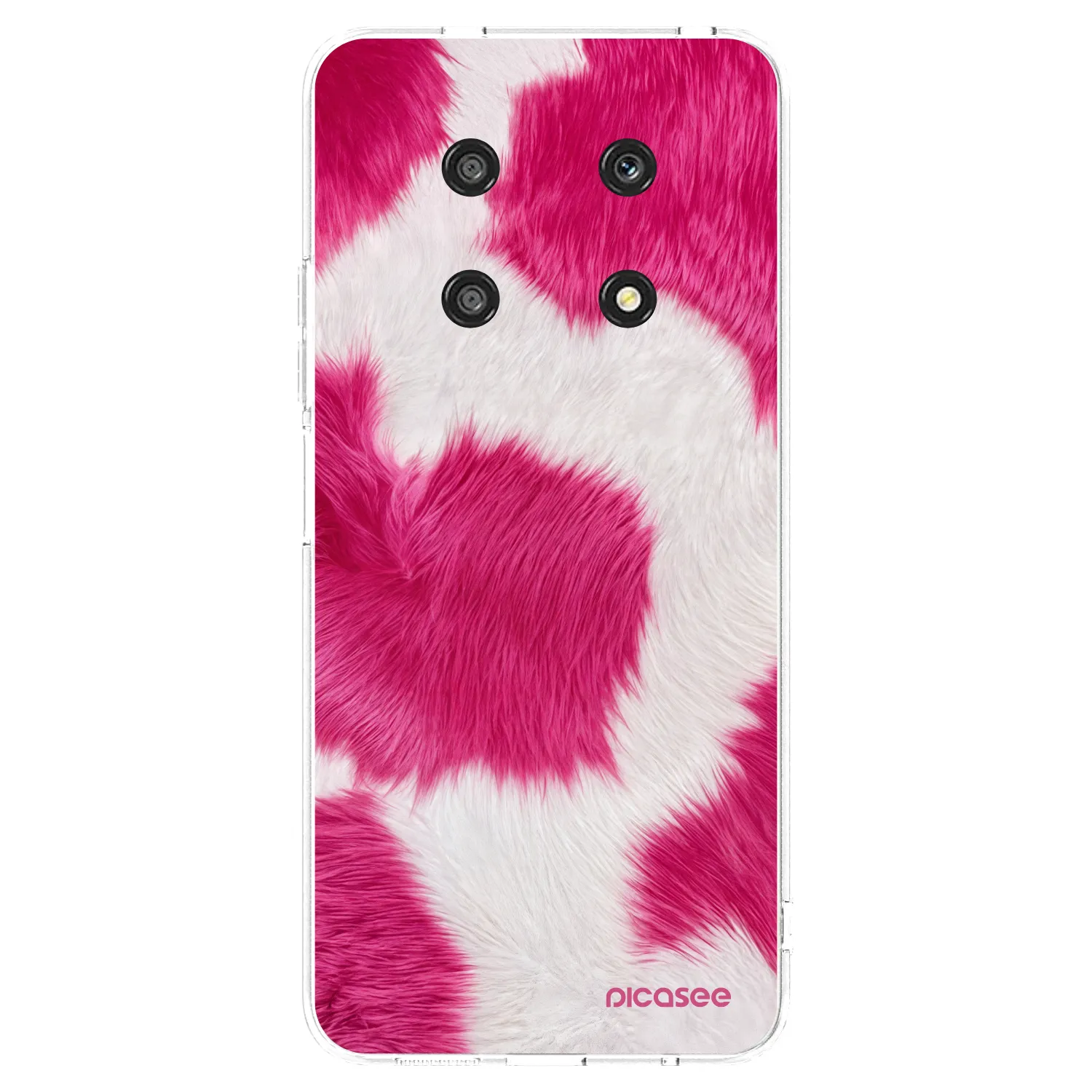 Picasee Honor Magic4 Lite 5G Hülle - Transparentes Silikon - Pink Moo
