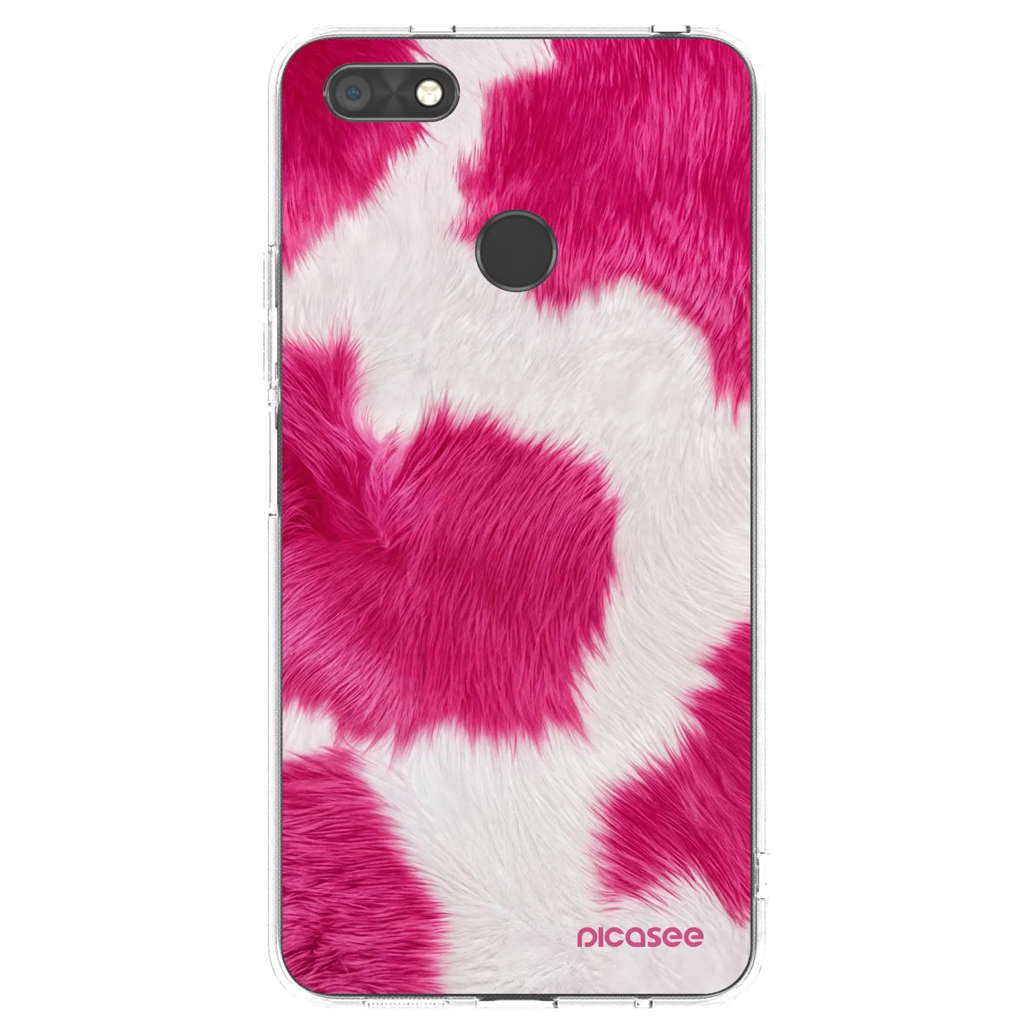 Picasee Huawei P9 Lite Mini Hülle - Transparentes Silikon - Pink Moo