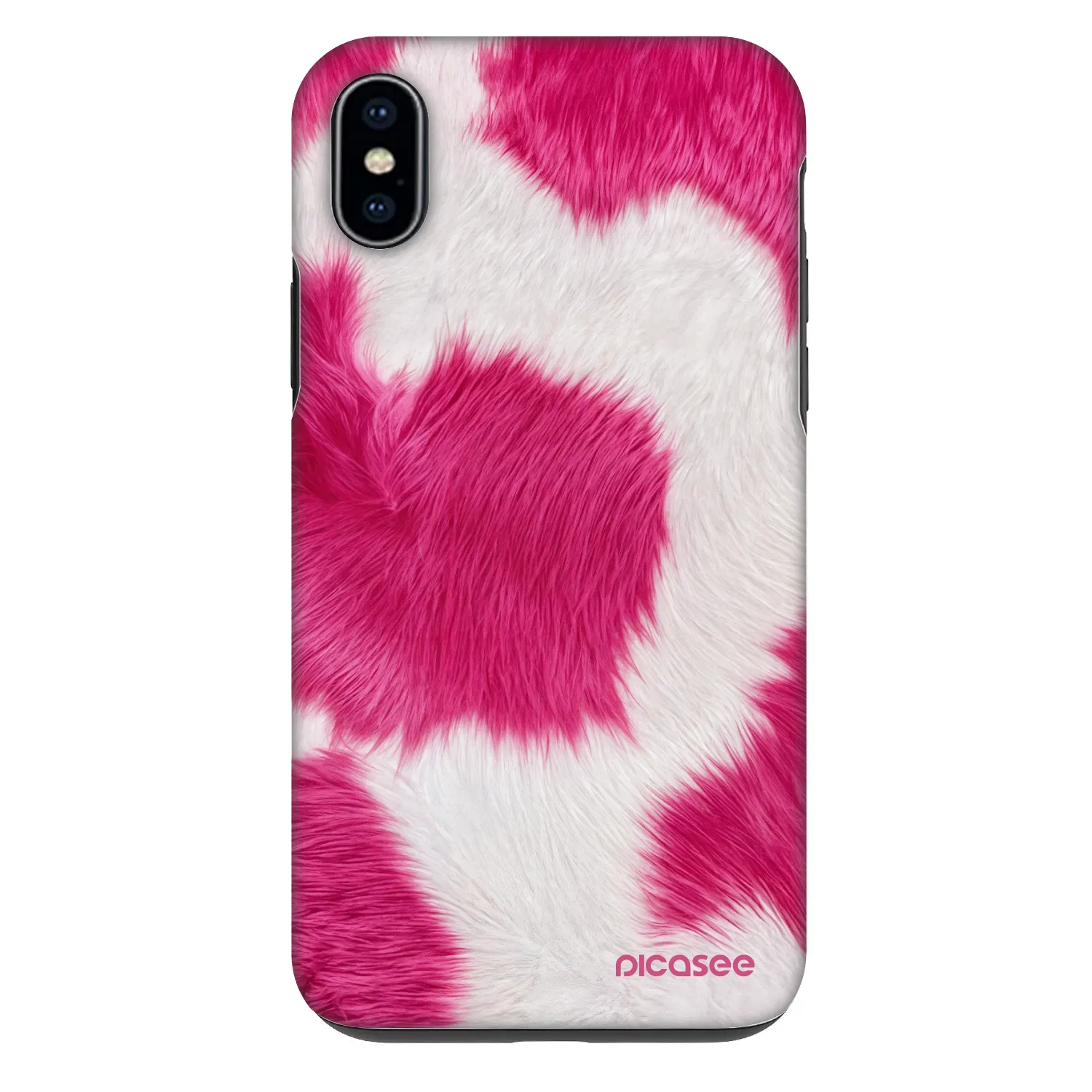 Picasee Fashion Case für Apple iPhone XS Max - Pink Moo