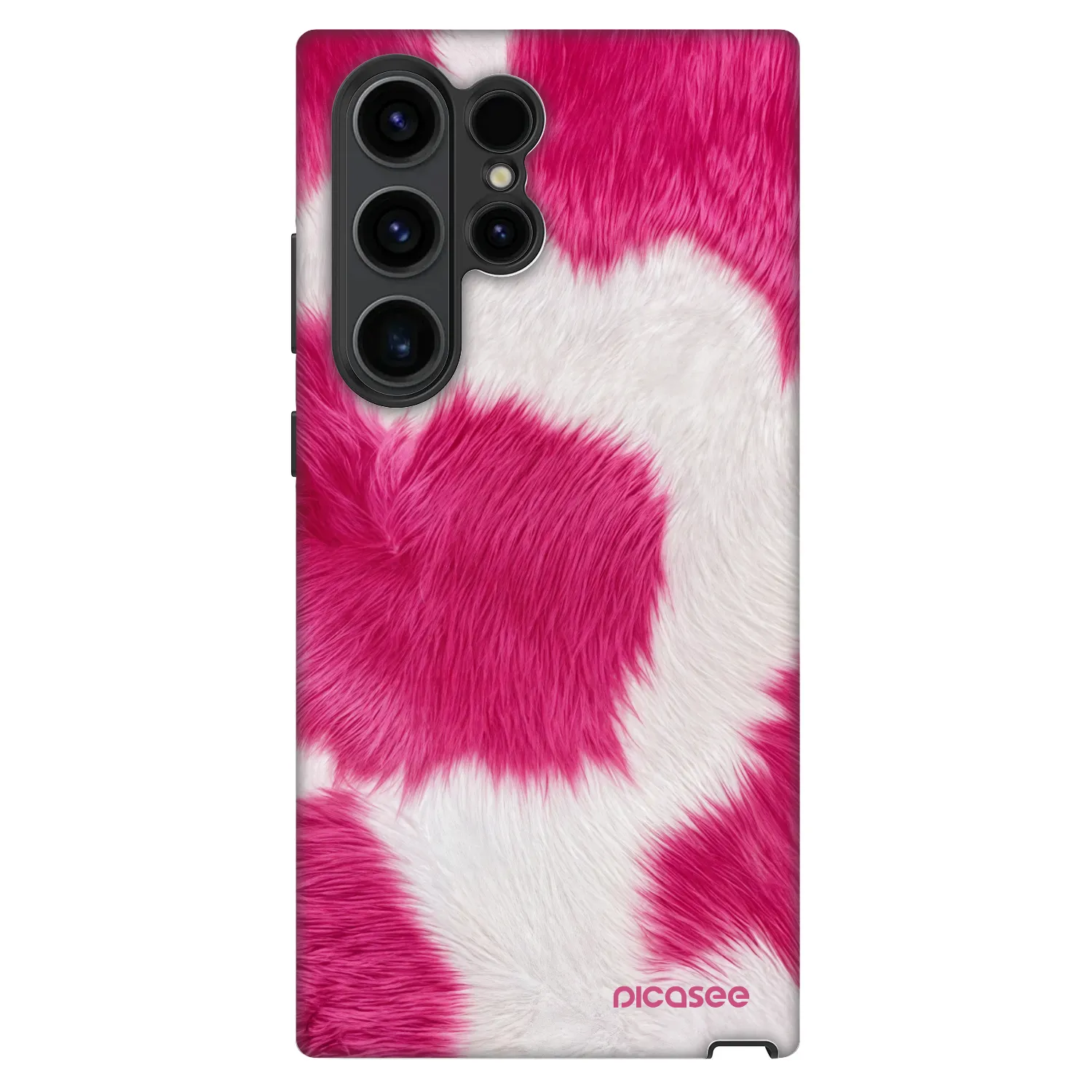 Picasee Fashion Case für Samsung Galaxy S23 Ultra 5G - Pink Moo