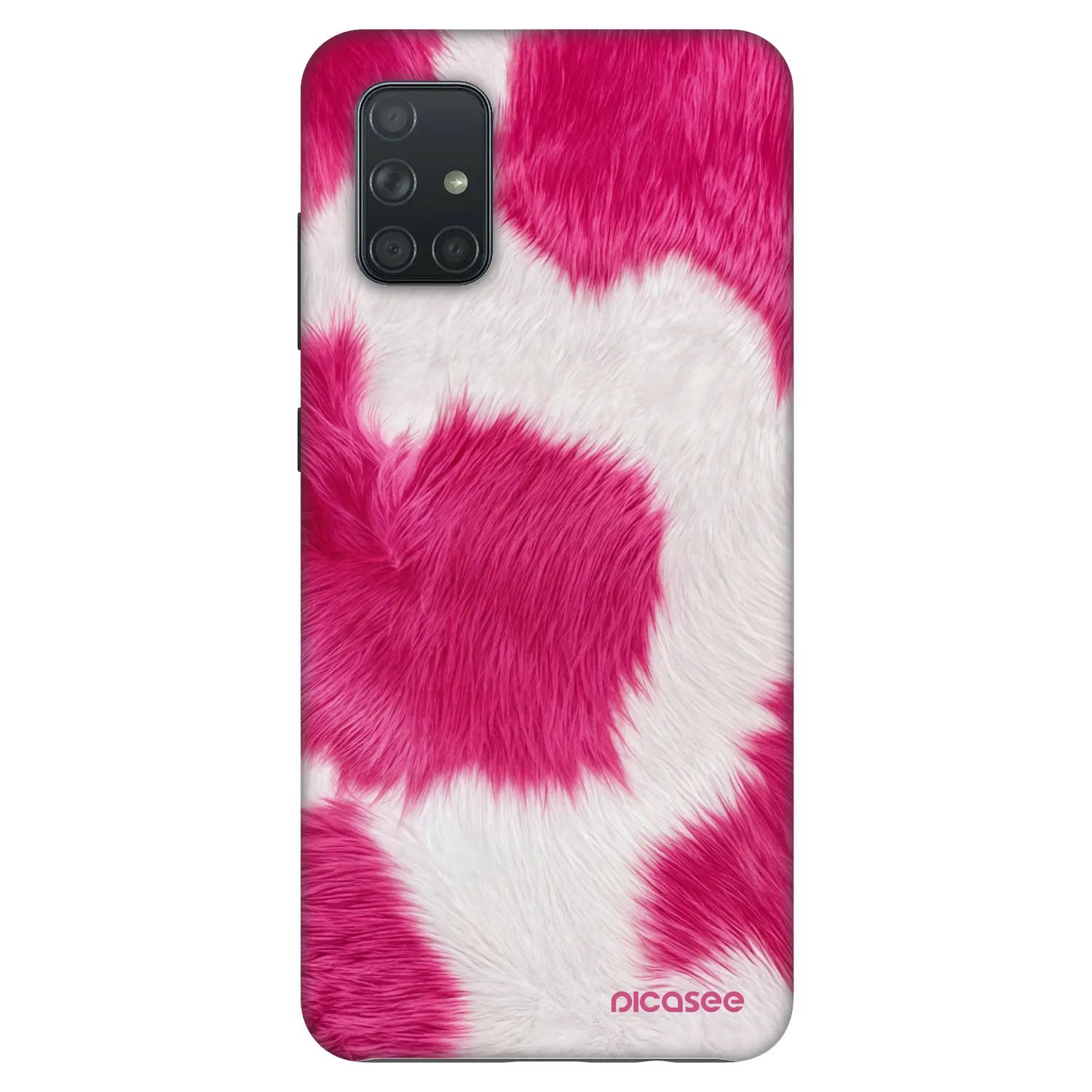 Picasee Fashion Case für Samsung Galaxy A71 A715F - Pink Moo