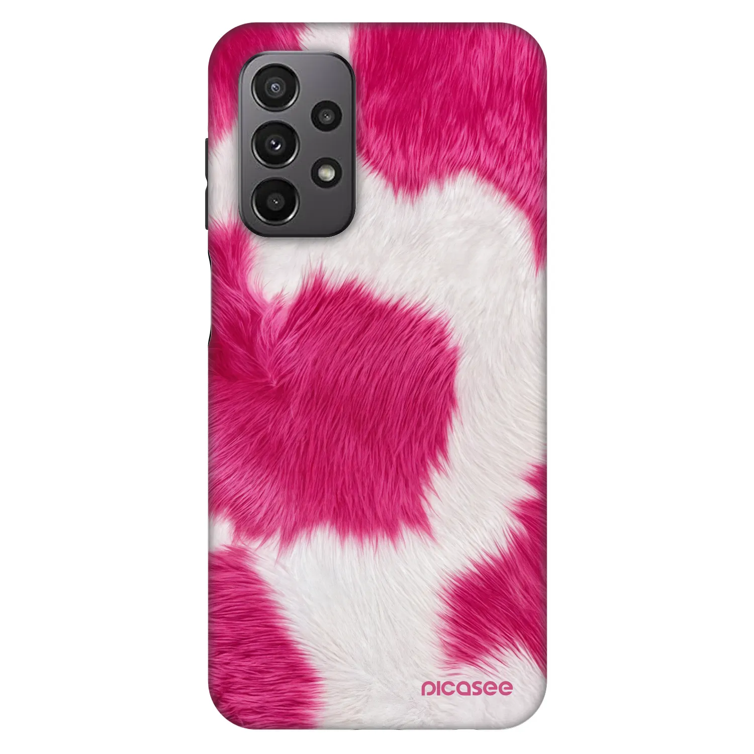 Picasee Fashion Case für Samsung Galaxy A23 A235F 4G - Pink Moo