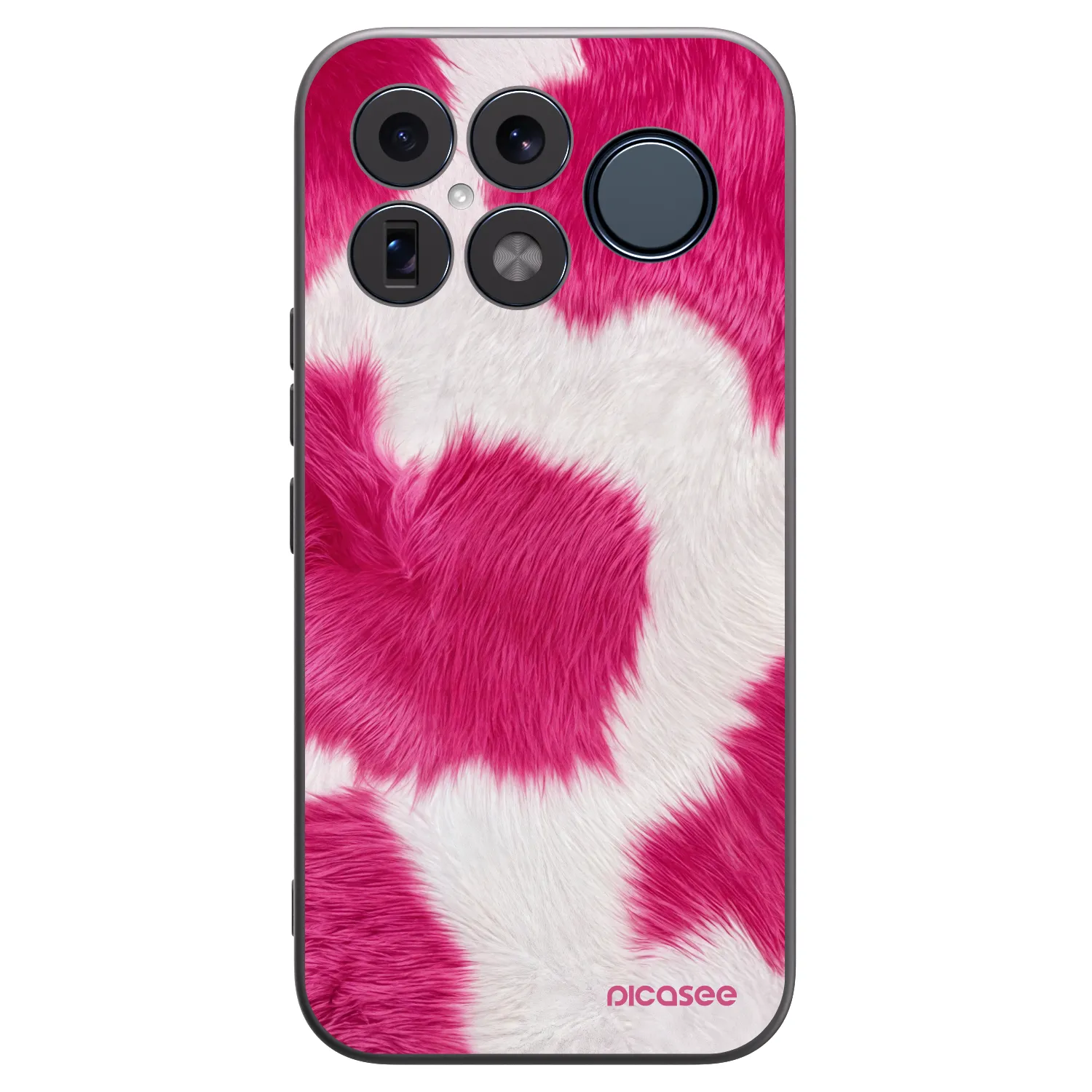 Picasee Xiaomi Poco F8 Ultra Hülle - Schwarzes Silikon - Pink Moo