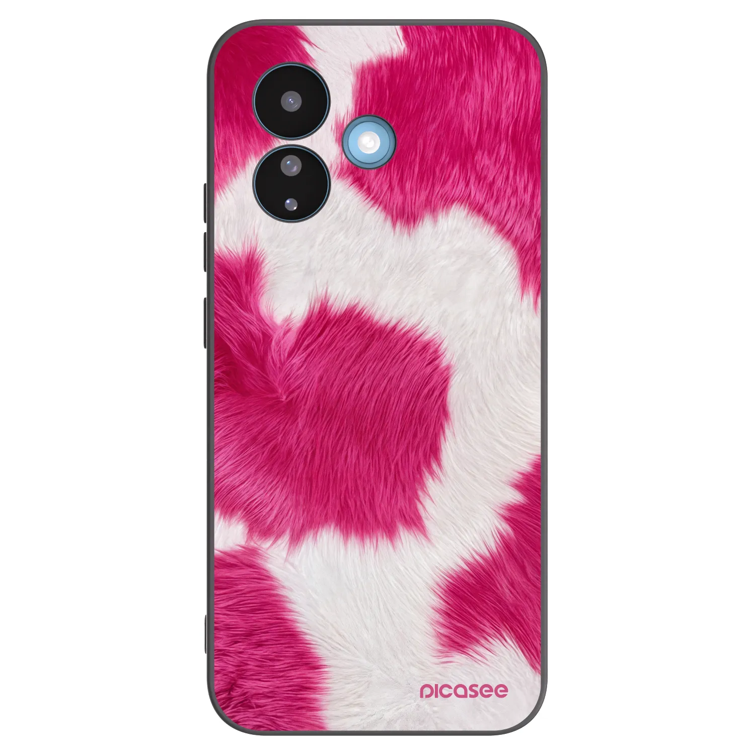 Picasee Xiaomi Redmi Note 17 Pro 5G Hülle - Schwarzes Silikon - Pink Moo