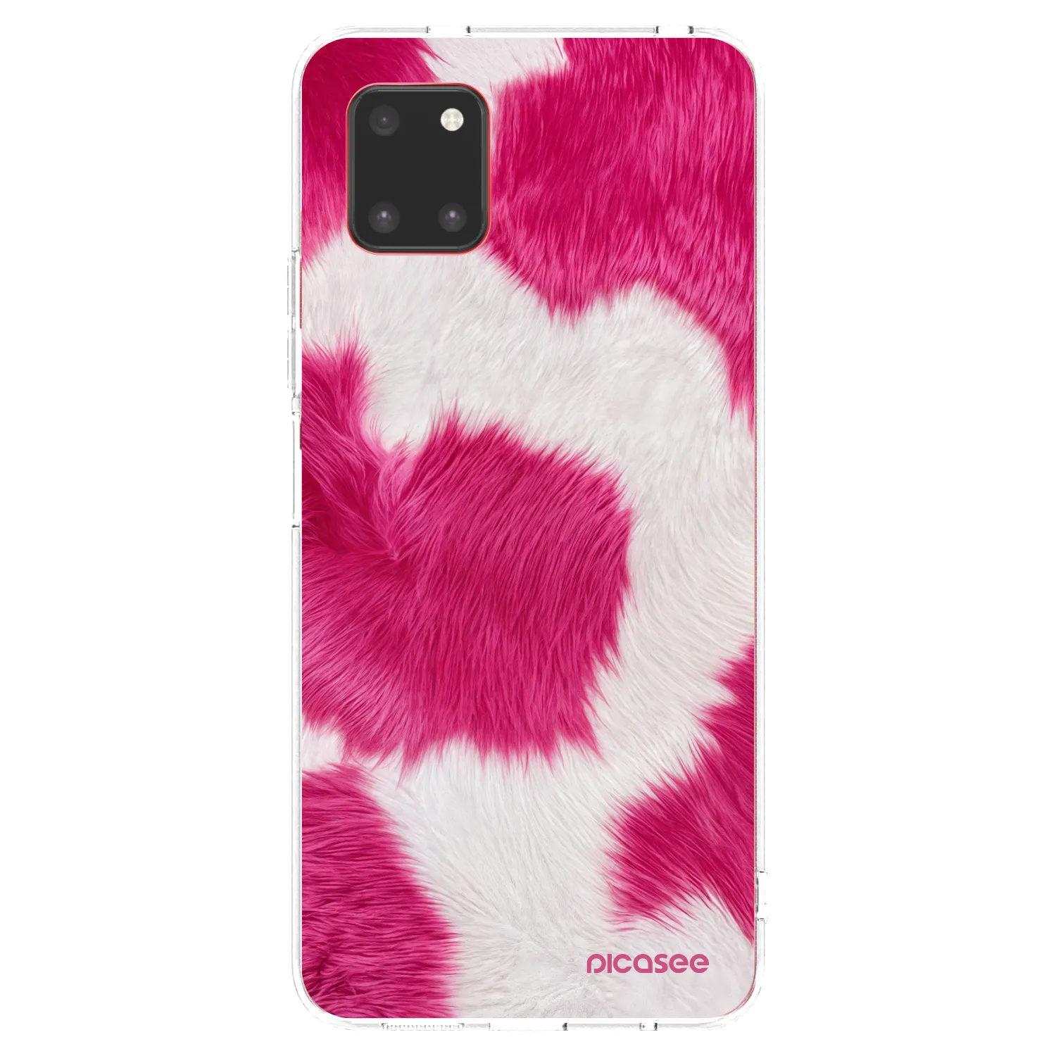 Picasee Samsung Galaxy Note 10 Lite N770F Hülle - Transparentes Silikon - Pink Moo