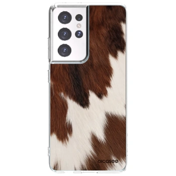 Picasee Samsung Galaxy S21 Ultra 5G G998B Hülle - Transparentes Silikon - Rustica