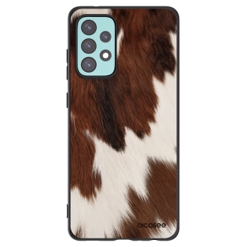 Picasee Samsung Galaxy A72 A725F Hülle - Schwarzes Silikon - Rustica