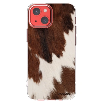 Picasee Apple iPhone 13 mini Hülle - Transparentes Silikon - Rustica