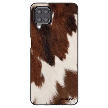 Picasee Samsung Galaxy M12 M127F Hülle - Schwarzes Silikon - Rustica