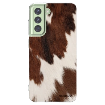 Picasee Samsung Galaxy S21 FE 5G Hülle - Transparentes Silikon - Rustica