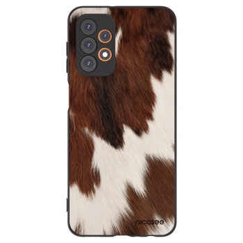 Picasee Samsung Galaxy A23 A235F 4G Hülle - Schwarzes Silikon - Rustica