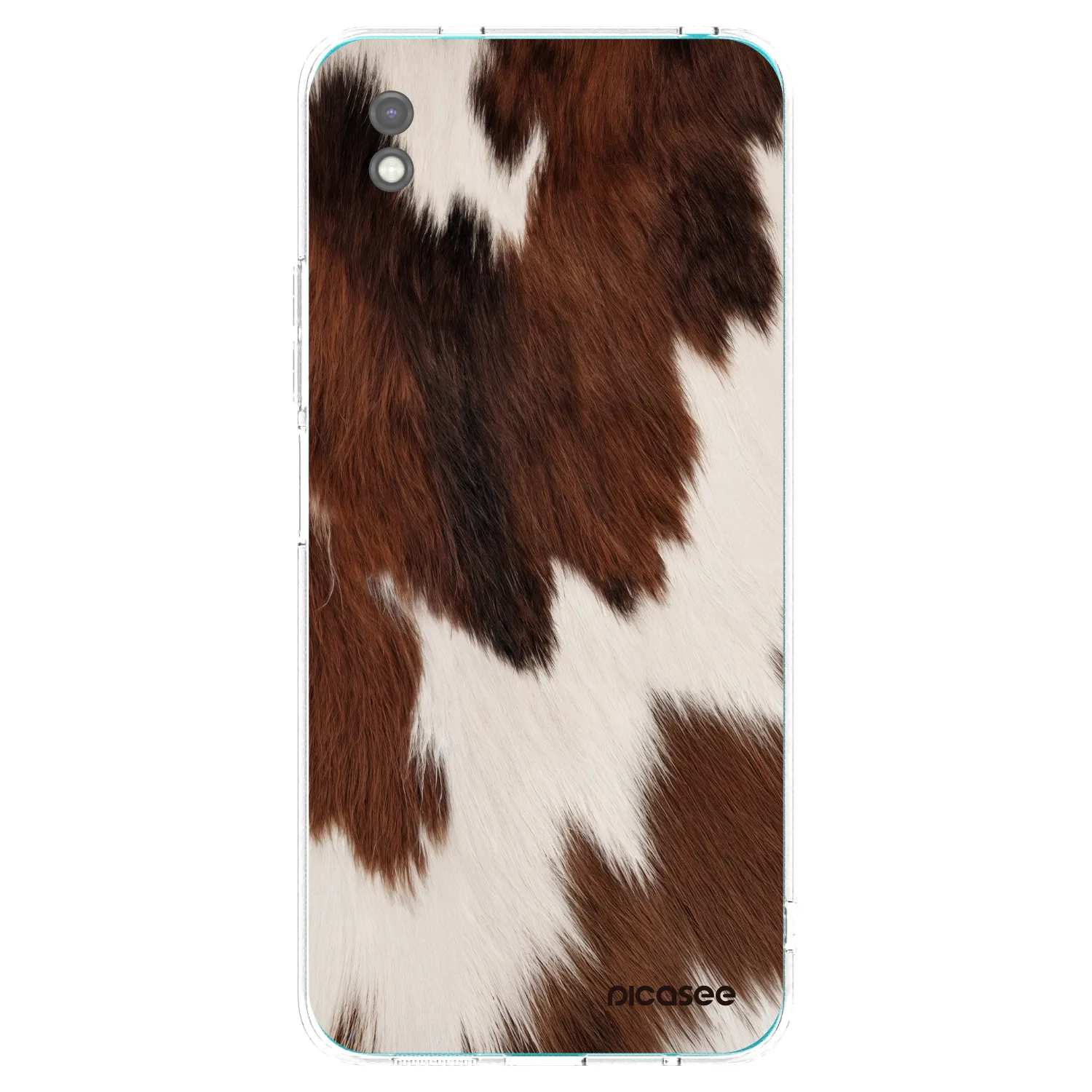 Picasee Xiaomi Redmi 9A Hülle - Schwarzes Silikon - Rustica