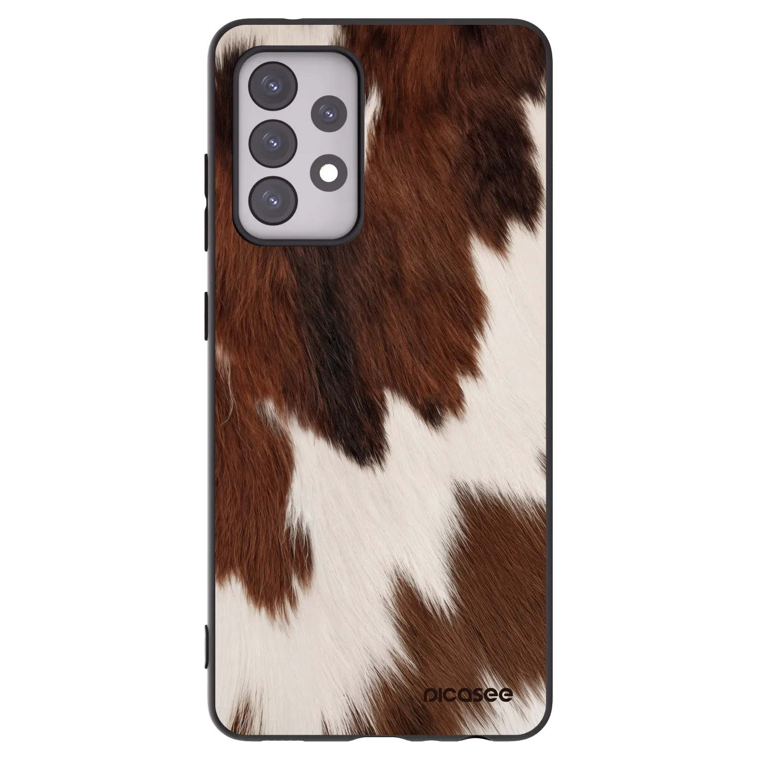 Picasee Samsung Galaxy A52 5G A525F Hülle - Schwarzes Silikon - Rustica