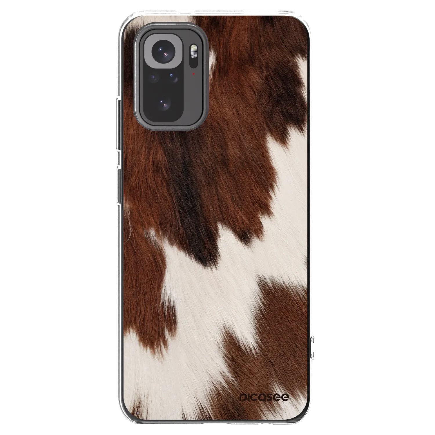 Picasee Xiaomi Redmi Note 10S Hülle - Transparentes Silikon - Rustica