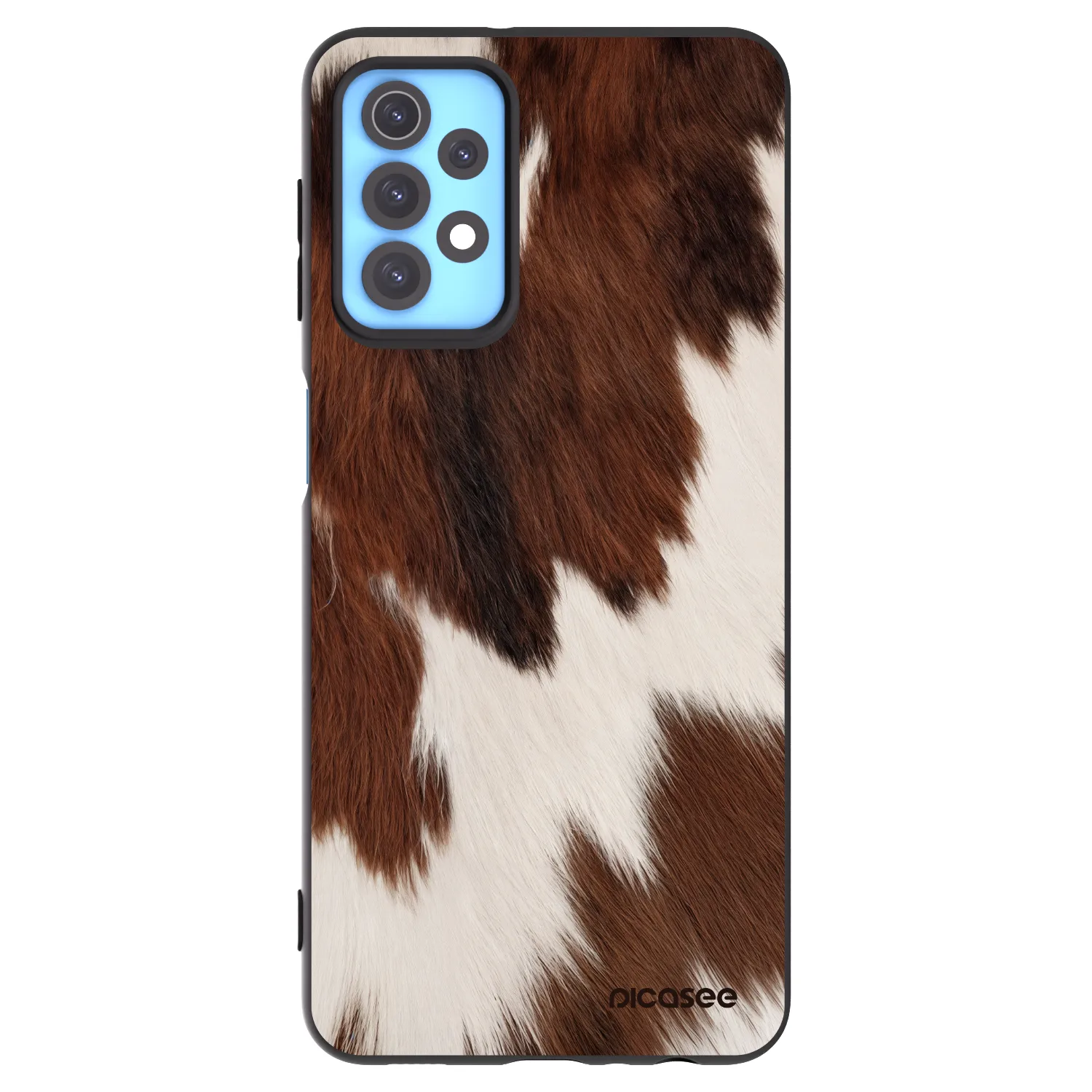 Picasee Samsung Galaxy A32 4G SM-A325F Hülle - Schwarzes Silikon - Rustica