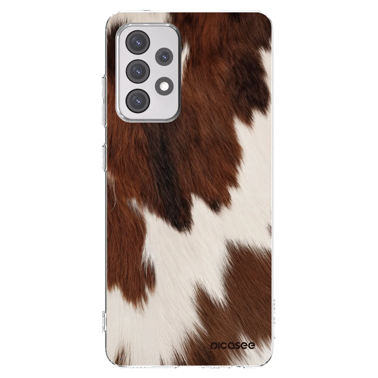 Picasee Samsung Galaxy A52s 5G A528B Hülle - Transparentes Silikon - Rustica
