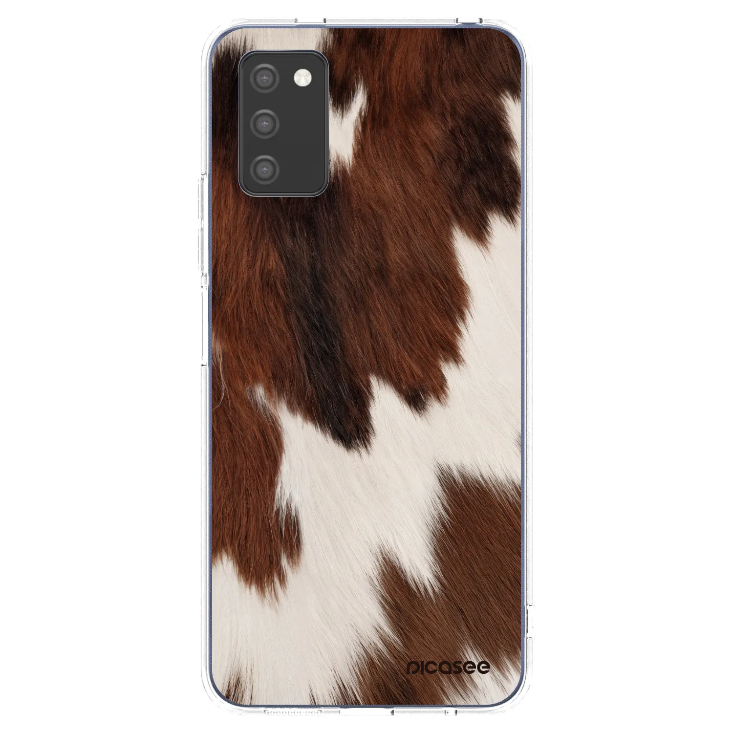 Picasee Samsung Galaxy A03s A037G Hülle - Transparentes Silikon - Rustica