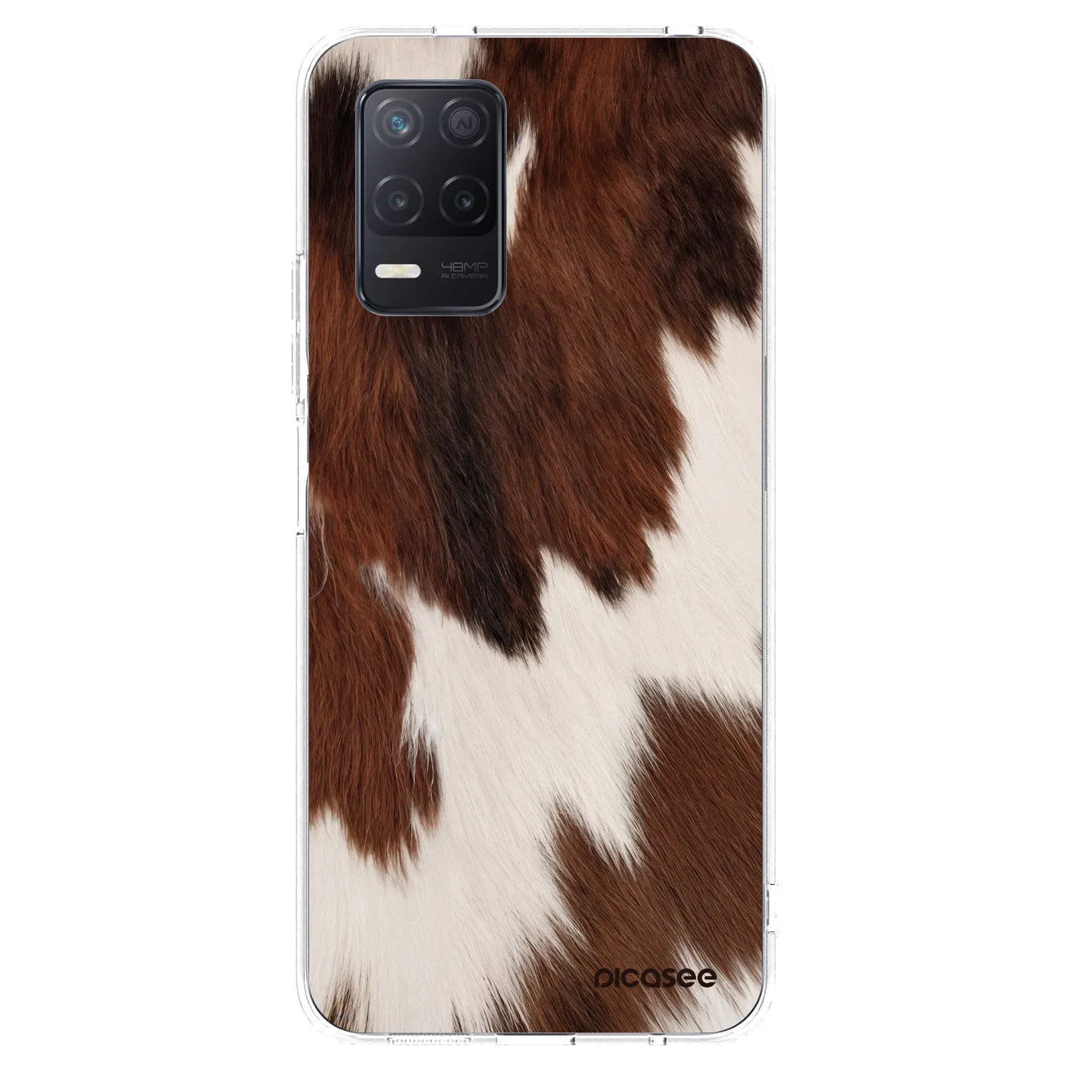 Picasee Realme 8 5G Hülle - Transparentes Silikon - Rustica