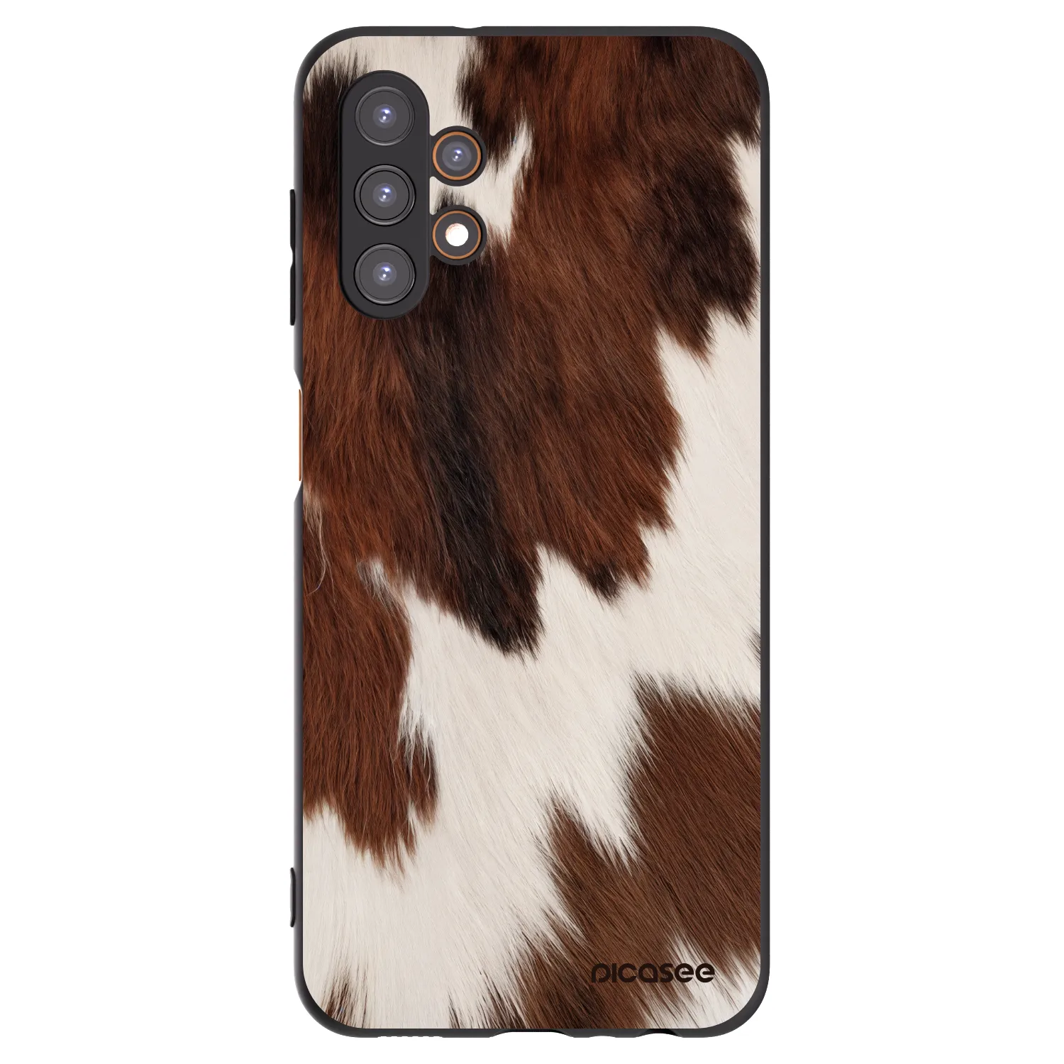 Picasee Samsung Galaxy A13 4G A135 Hülle - Schwarzes Silikon - Rustica