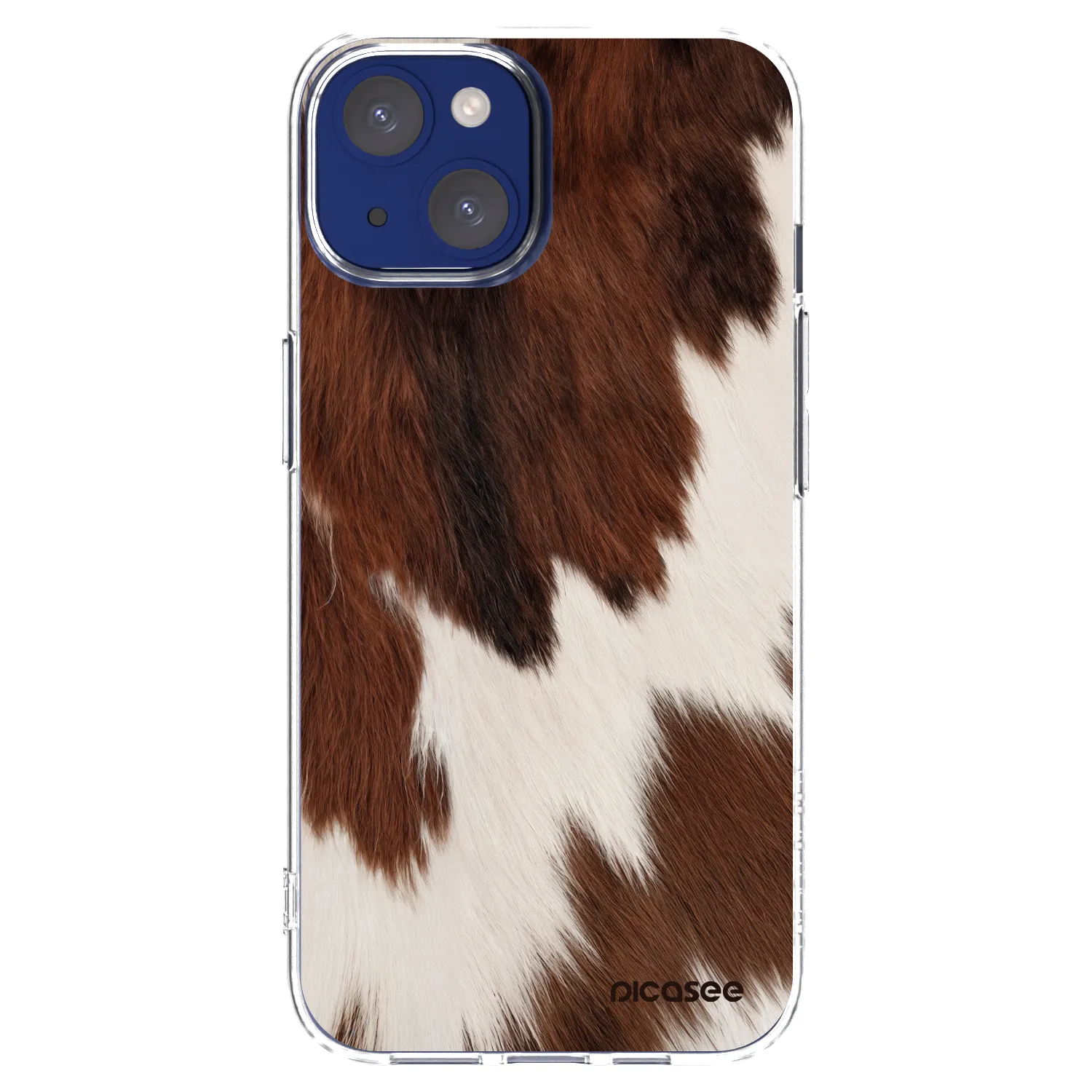 Picasee Apple iPhone 14 Hülle - Transparentes Silikon - Rustica