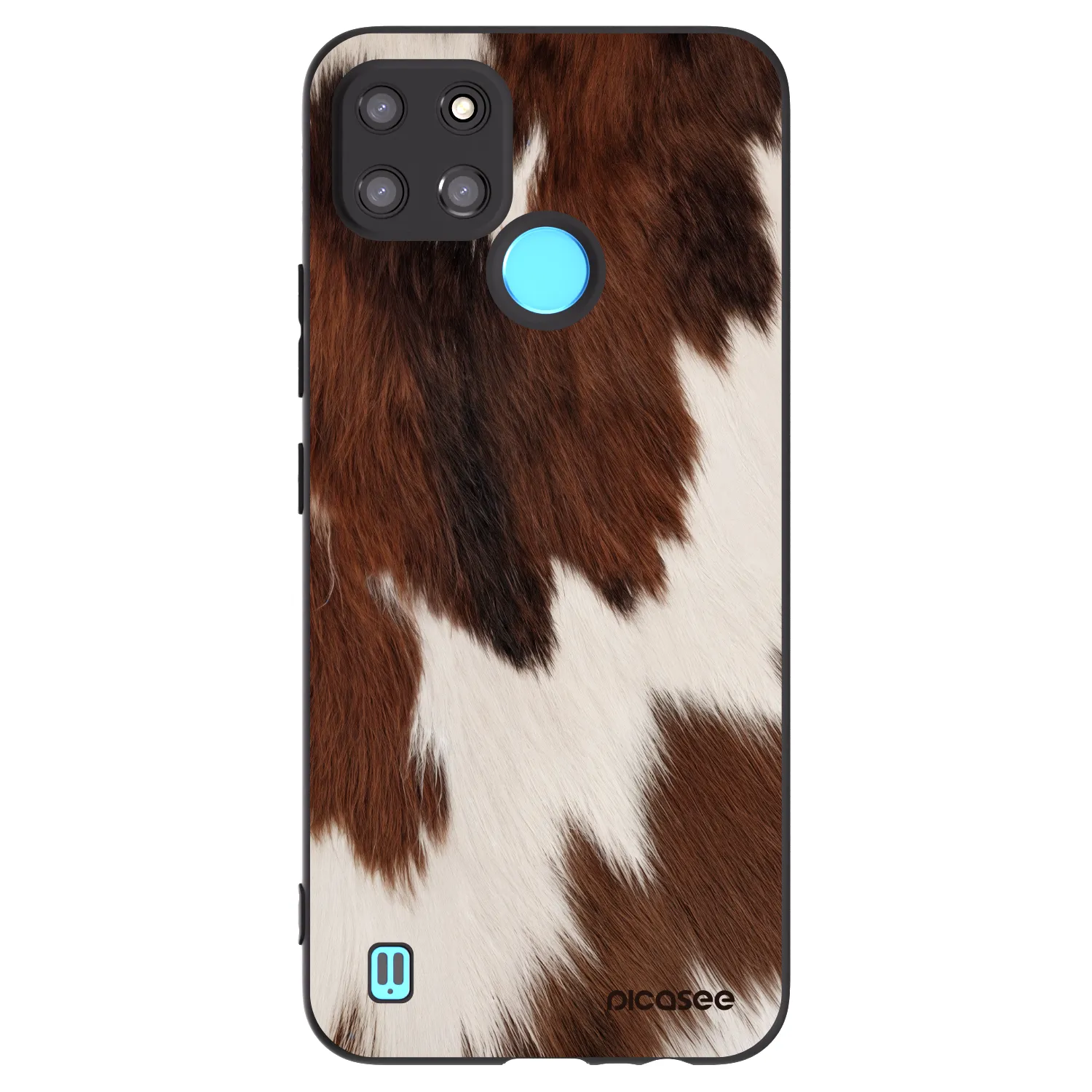 Picasee Realme C21Y Hülle - Schwarzes Silikon - Rustica
