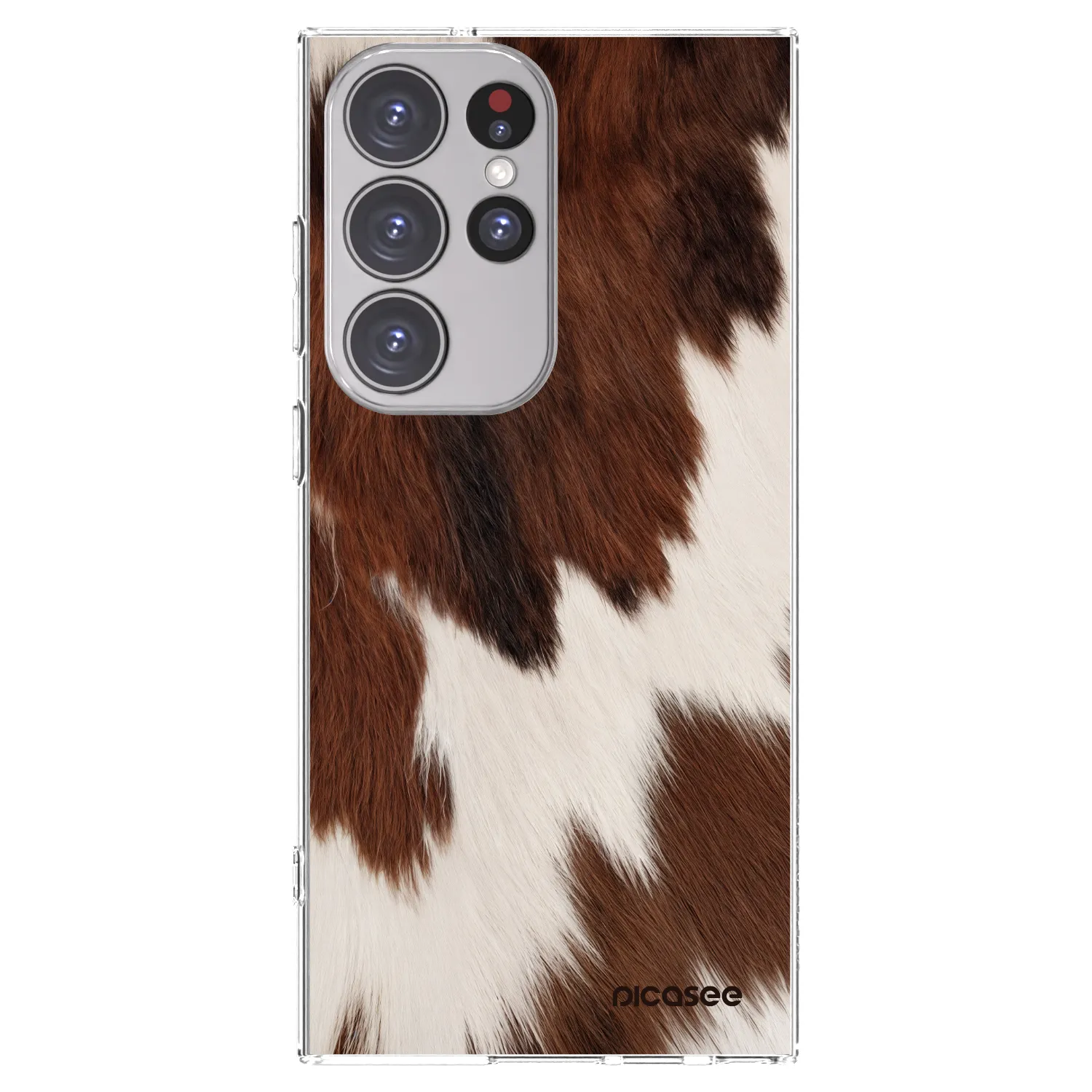 Picasee Samsung Galaxy S23 Ultra 5G Hülle - Transparentes Silikon - Rustica