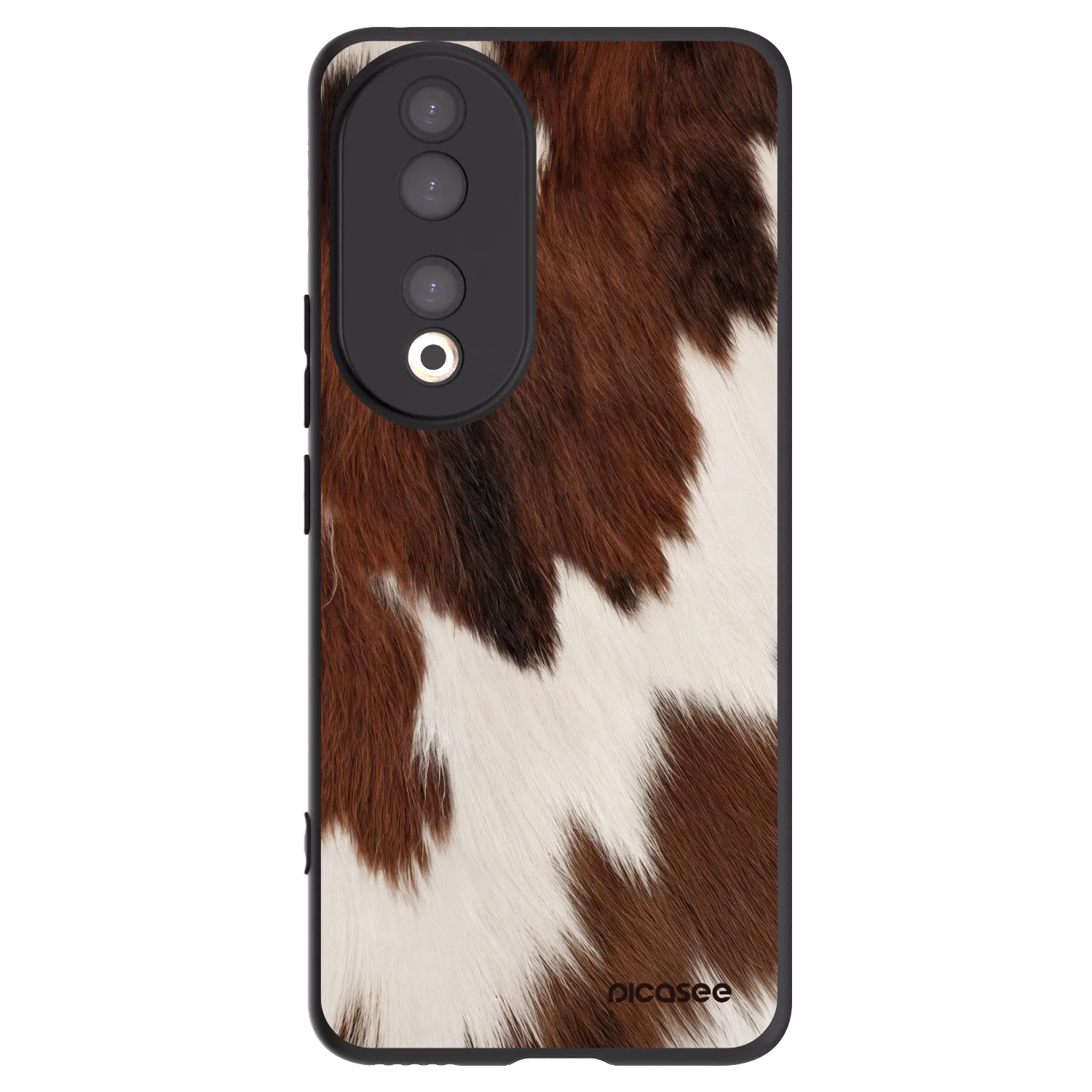 Picasee Honor 90 5G Hülle - Schwarzes Silikon - Rustica