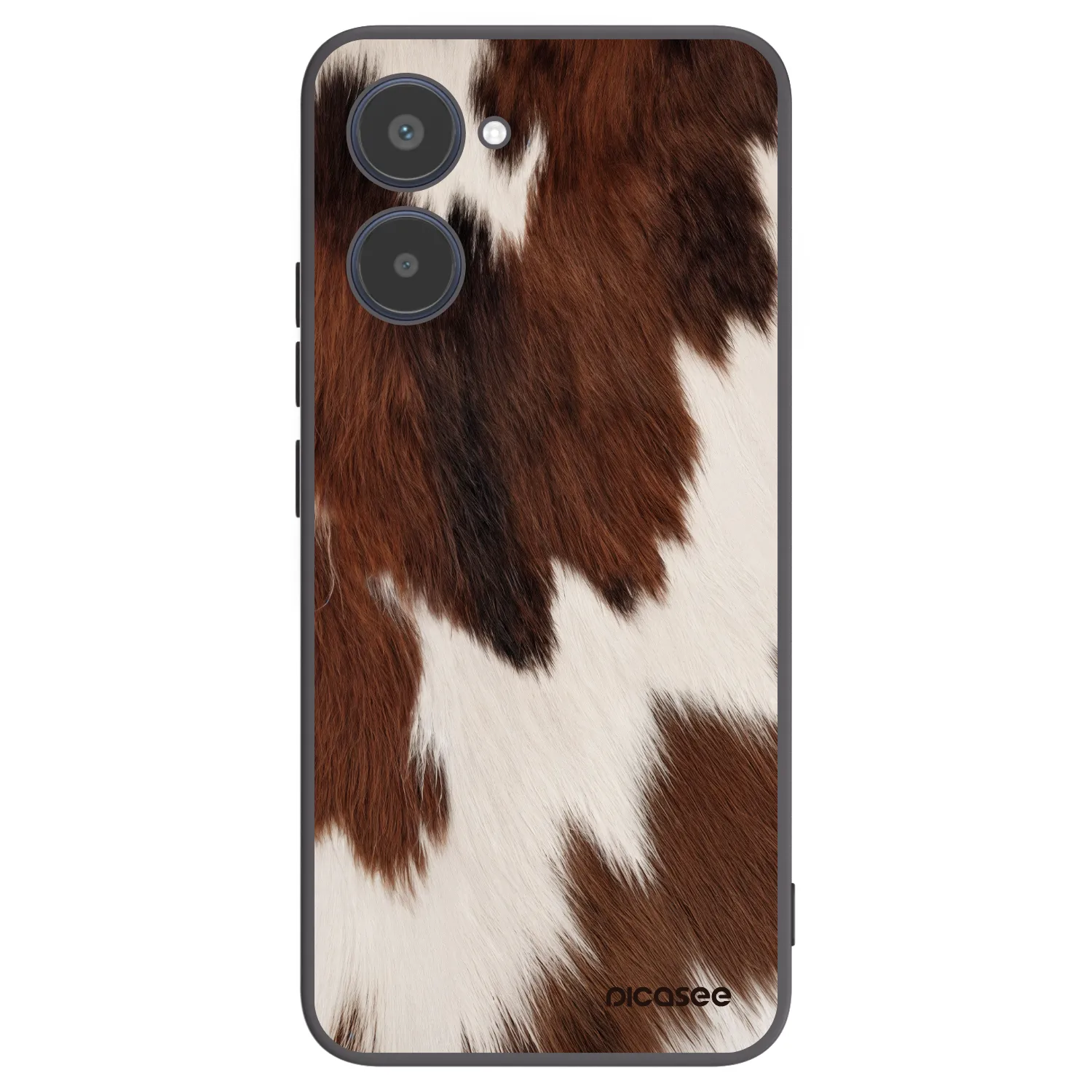 Picasee Realme 10 4G Hülle - Schwarzes Silikon - Rustica