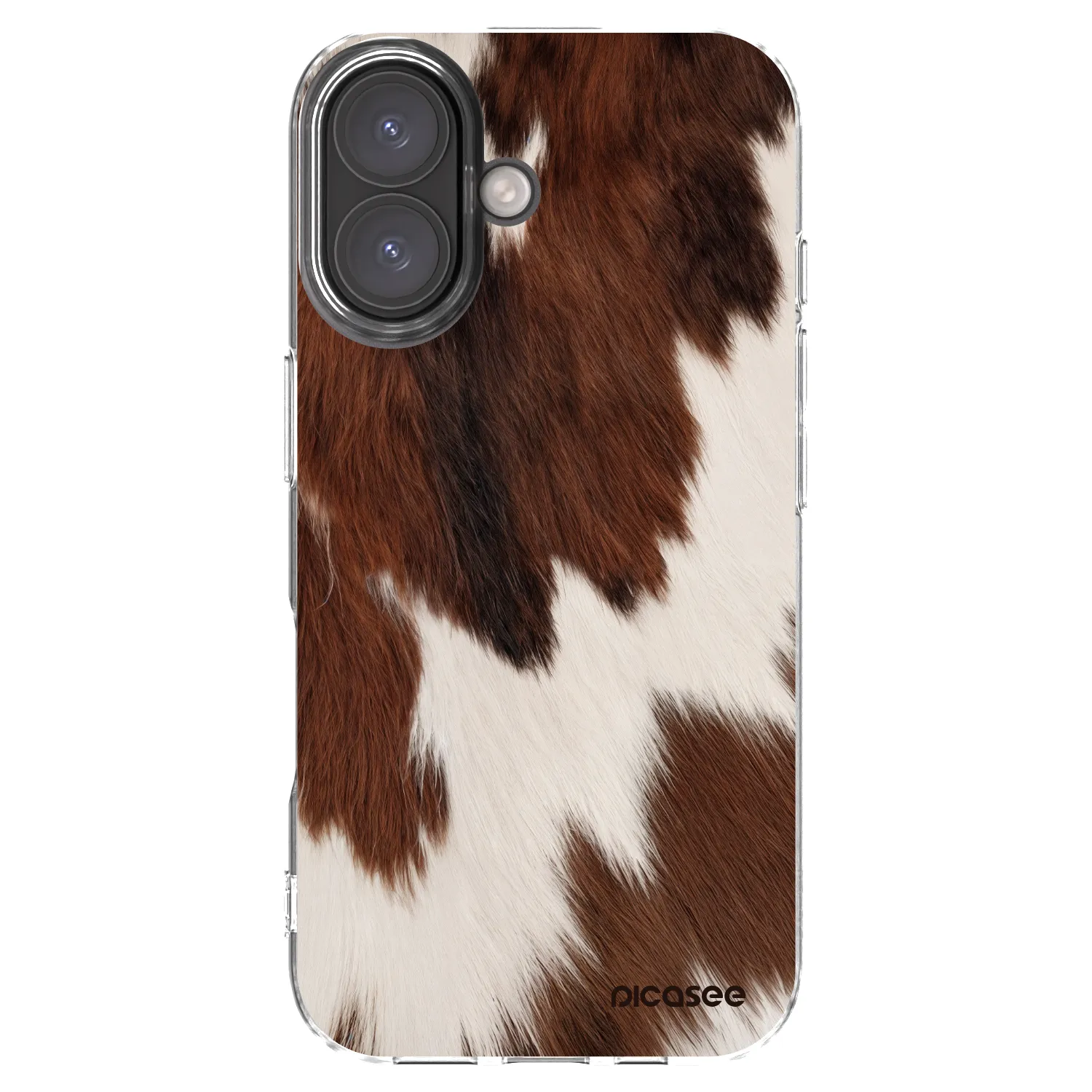 Picasee Apple iPhone 16 Hülle - Transparentes Silikon - Rustica