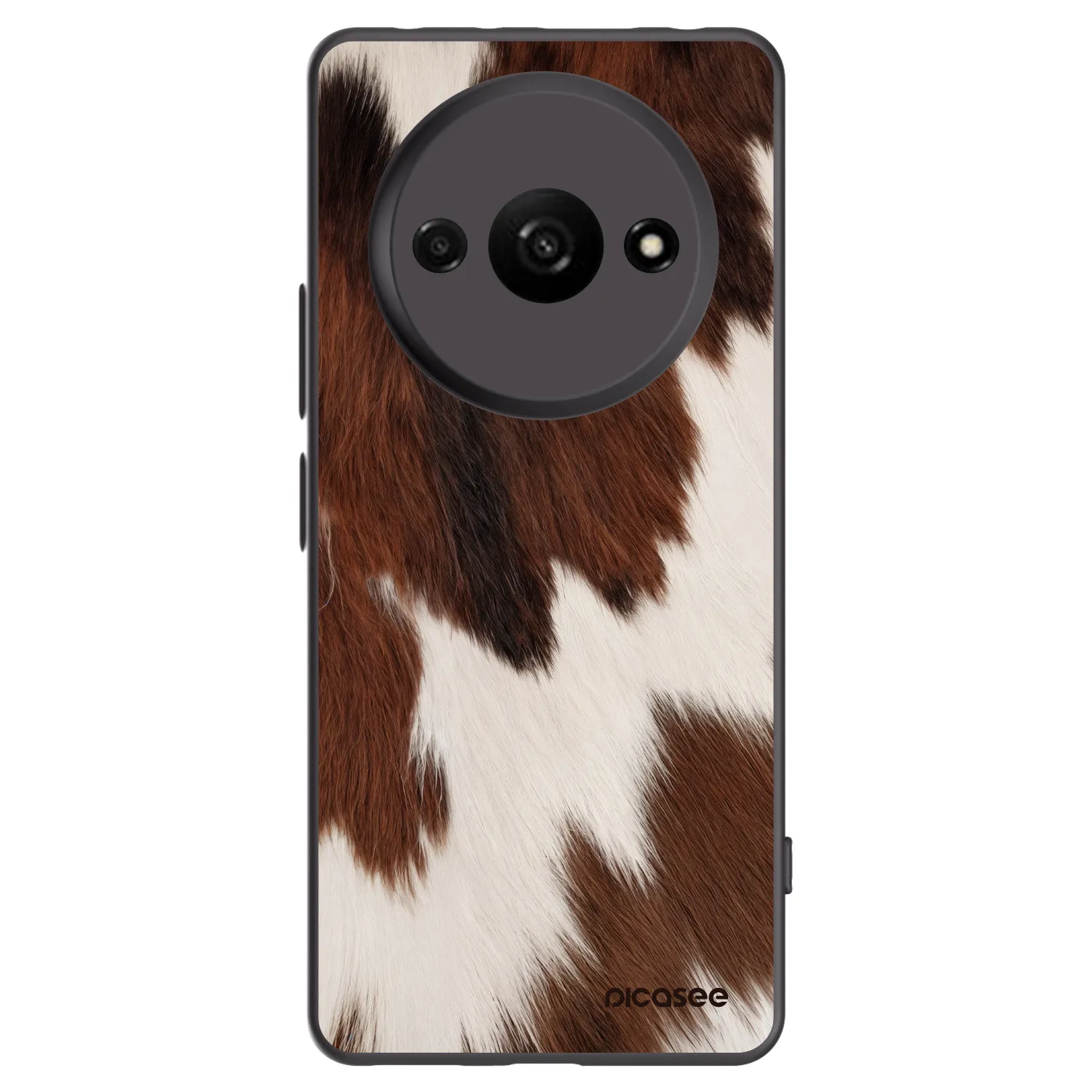 Picasee Xiaomi Redmi A3 Hülle - Schwarzes Silikon - Rustica