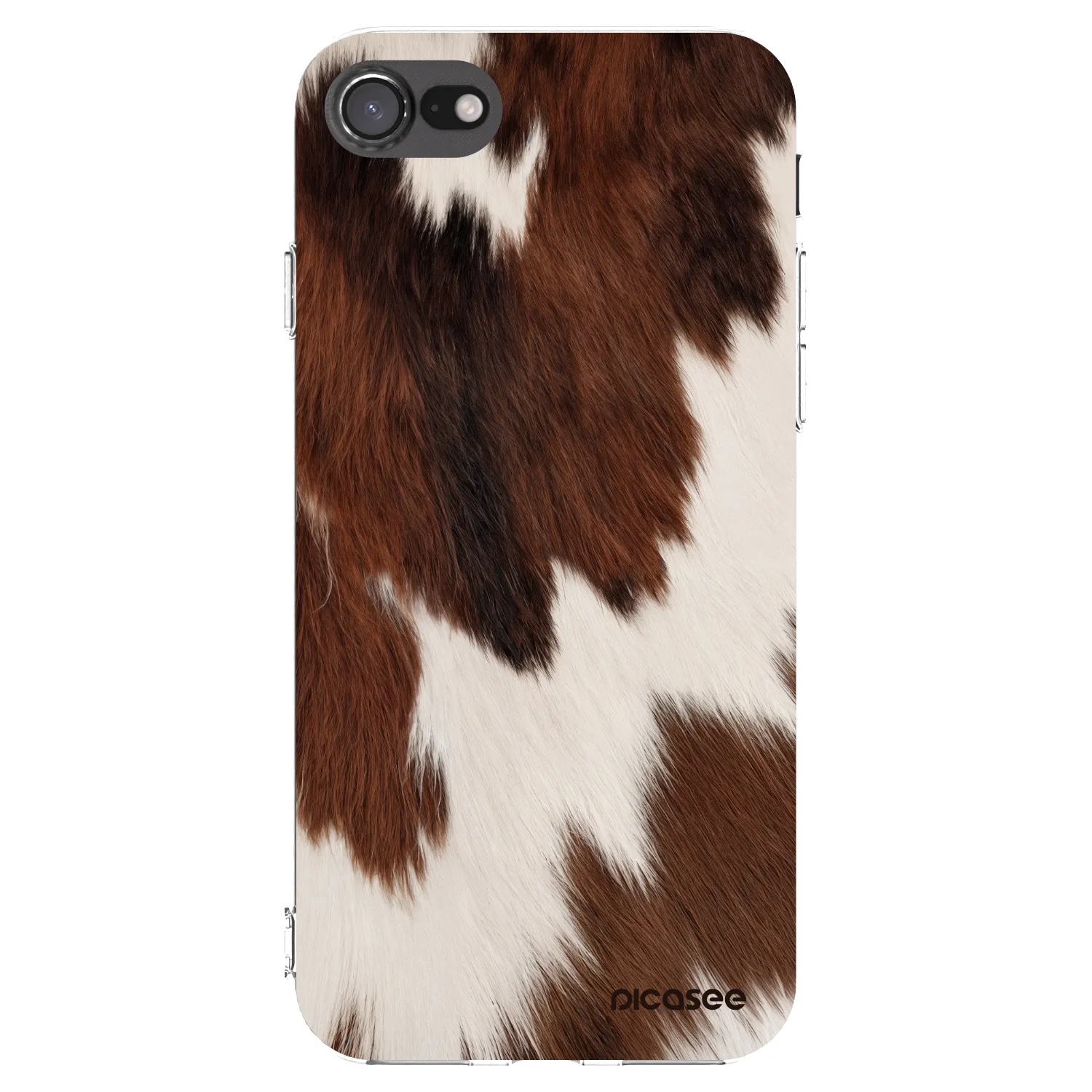 Picasee Apple iPhone 7 Hülle - Transparentes Silikon - Rustica