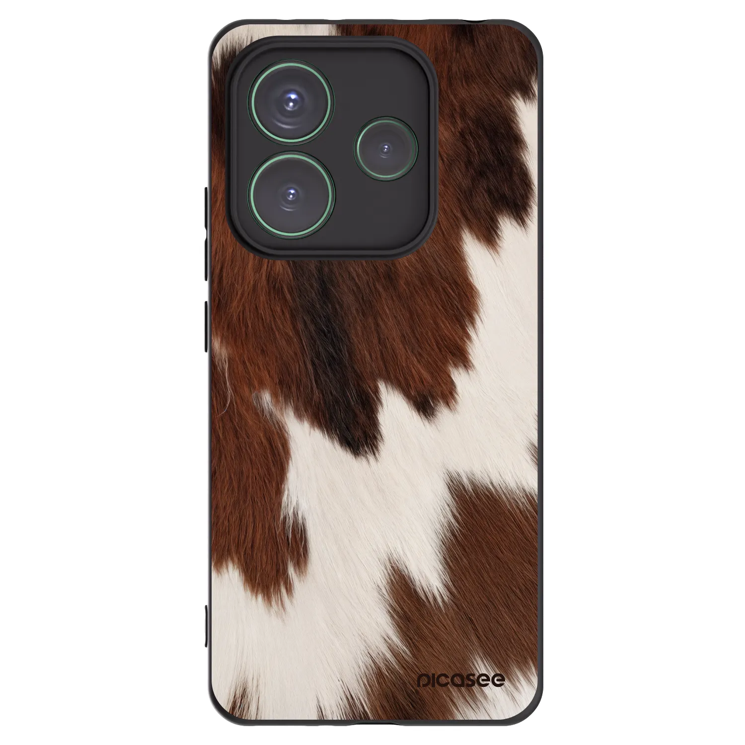 Picasee Xiaomi Redmi Note 14 5G Hülle - Schwarzes Silikon - Rustica