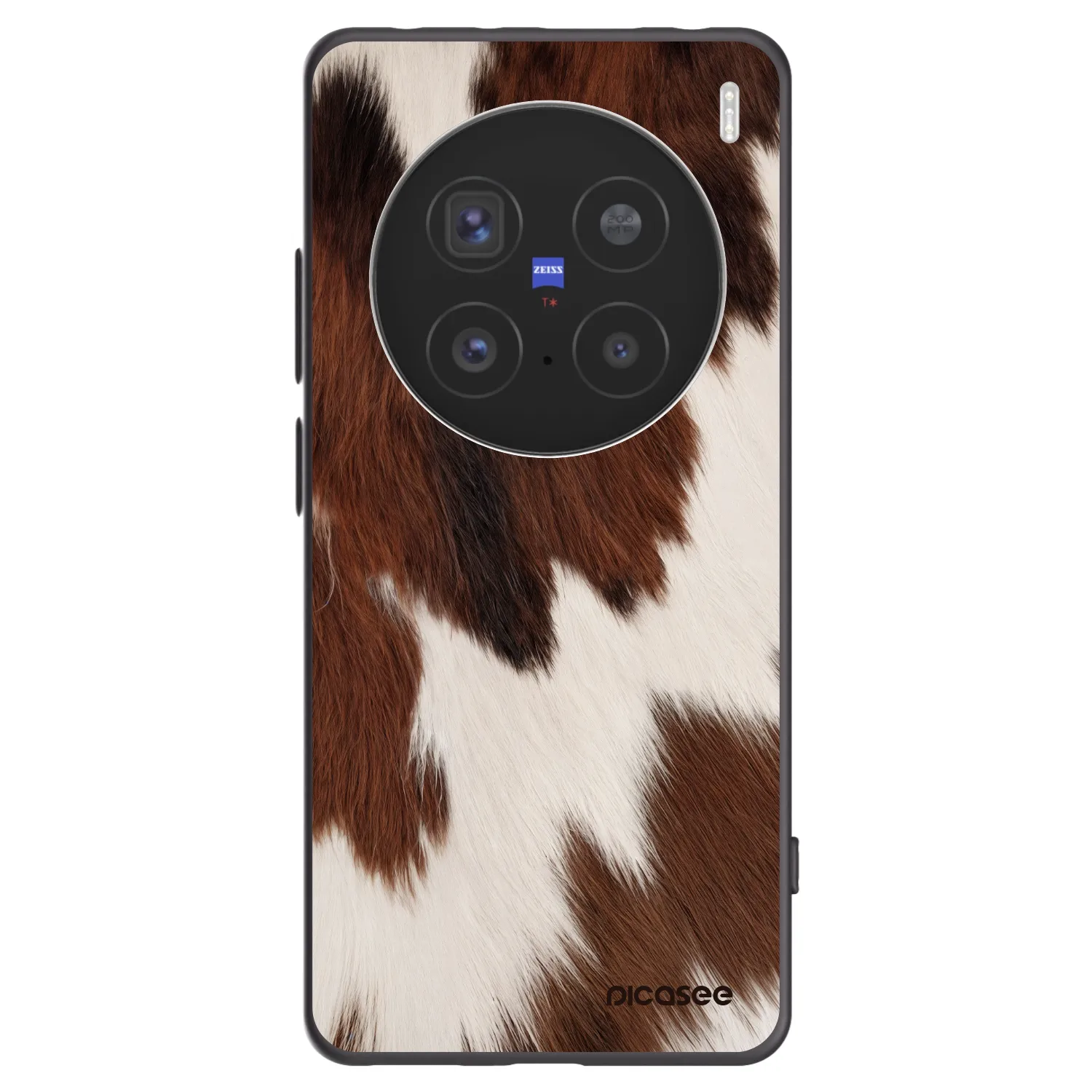 Picasee Vivo X200 Pro Hülle - Schwarzes Silikon - Rustica