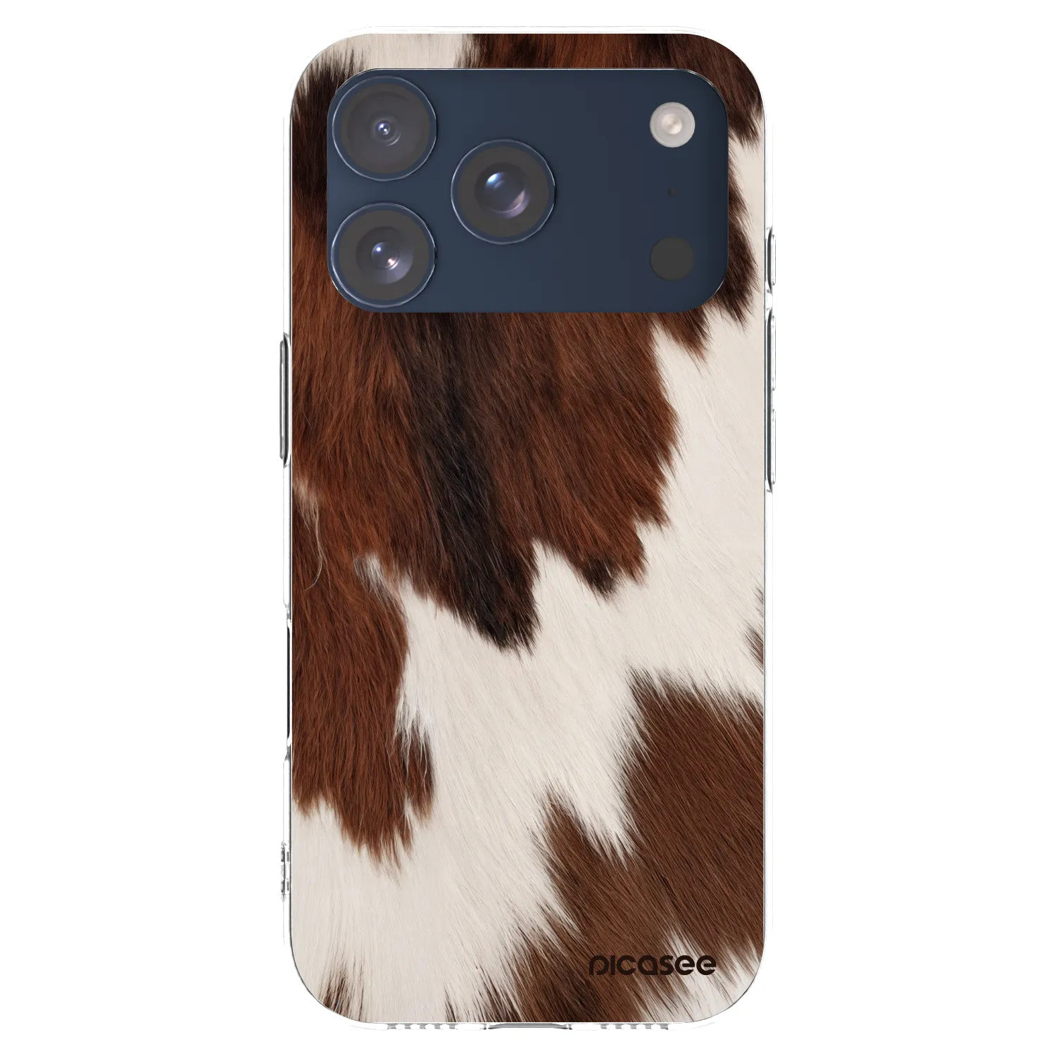 Picasee Apple iPhone 17 Pro Hülle - Transparentes Silikon - Rustica