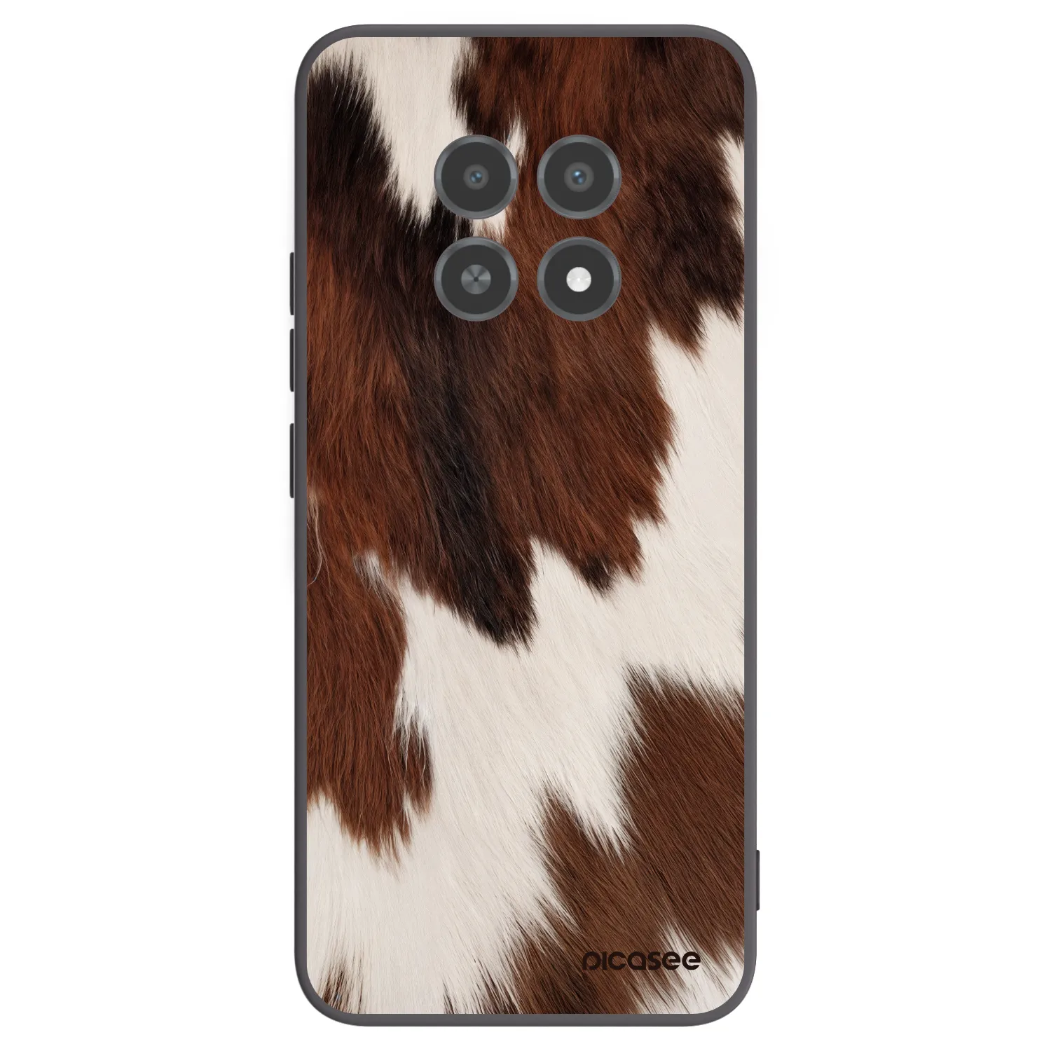 Picasee Realme 12X Hülle - Schwarzes Silikon - Rustica