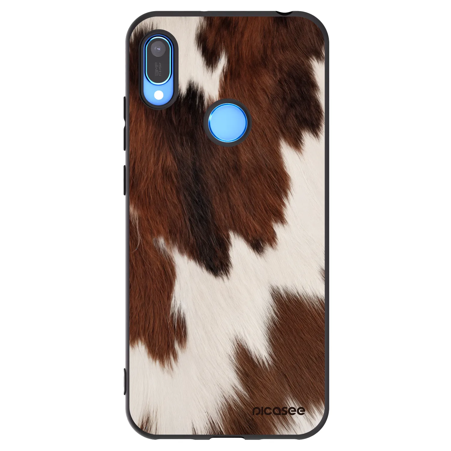 Picasee Huawei Y6 2019 Hülle - Schwarzes Silikon - Rustica