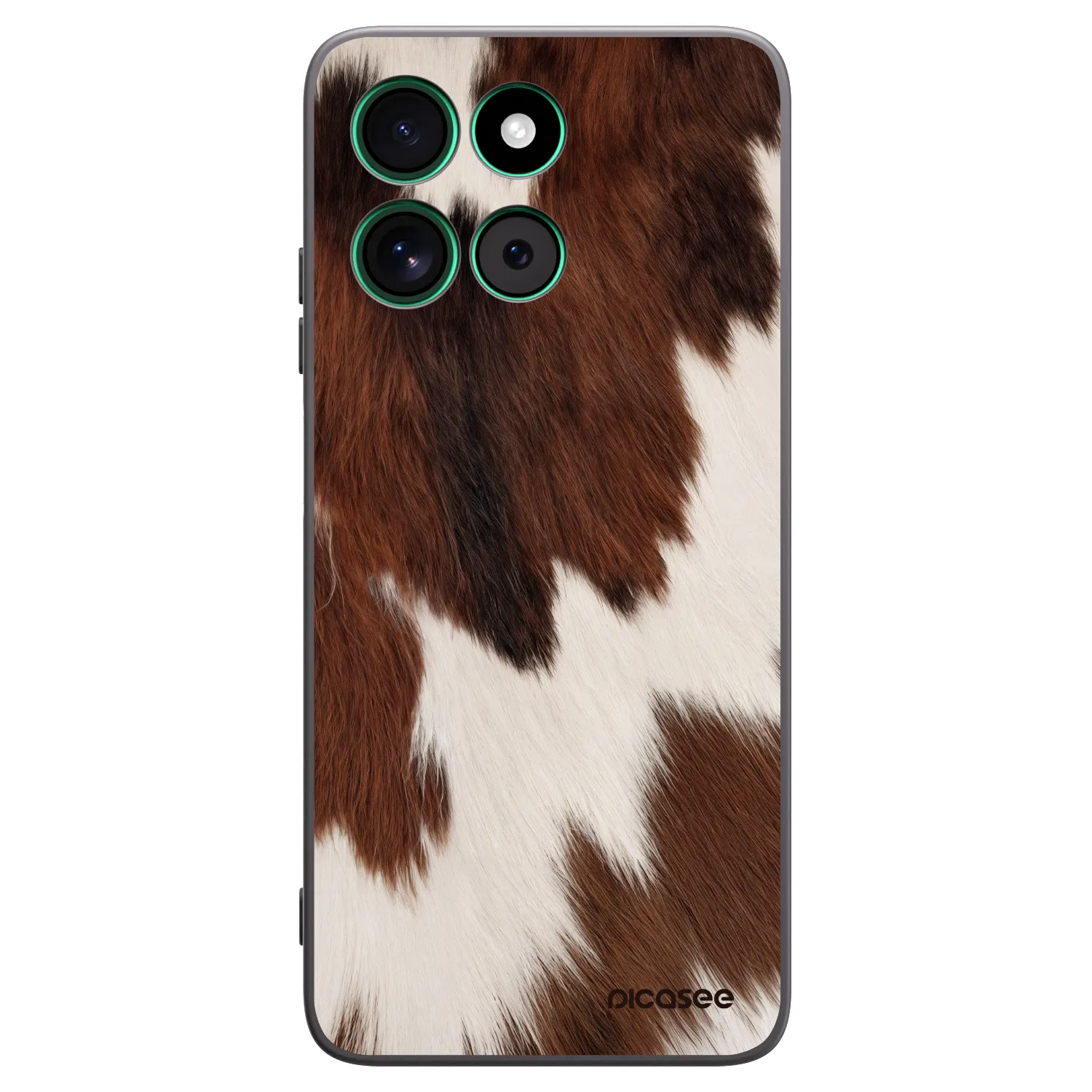 Picasee Motorola Moto G57 Power Hülle - Schwarzes Silikon - Rustica