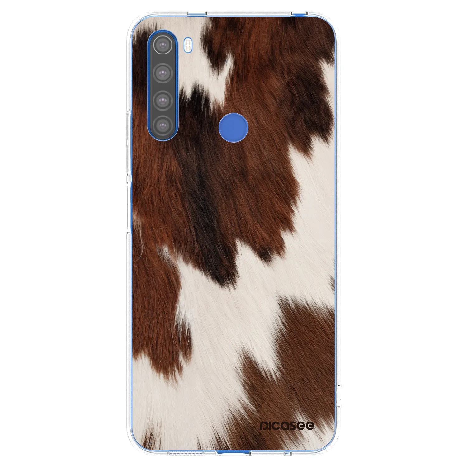 Picasee Xiaomi Redmi Note 8T Hülle - Transparentes Silikon - Rustica