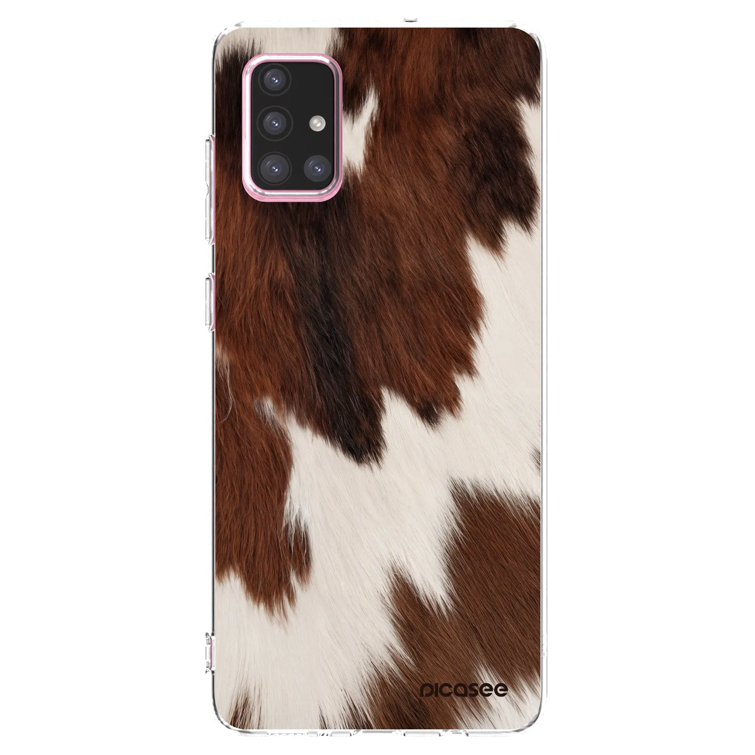 Picasee Samsung Galaxy A71 A715F Hülle - Transparentes Silikon - Rustica