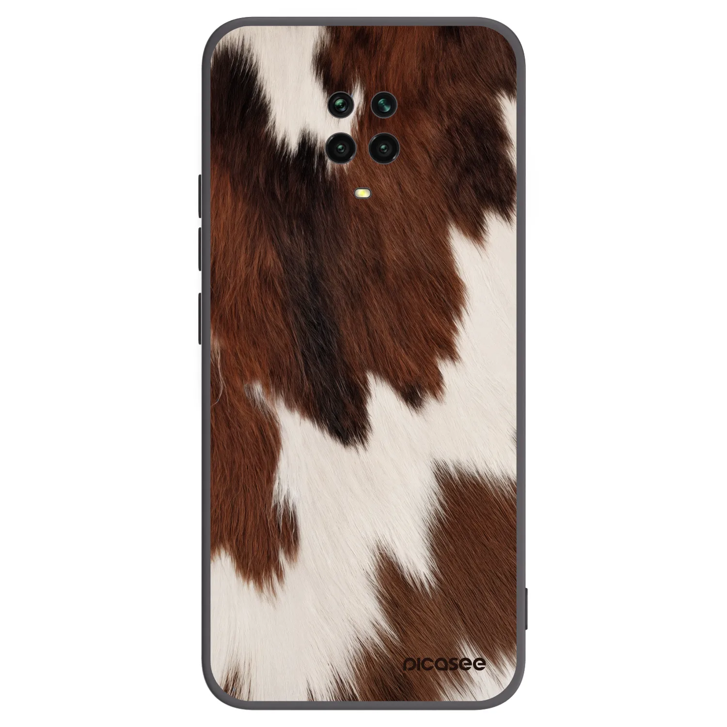 Picasee Xiaomi Redmi Note 9 Pro Hülle - Schwarzes Silikon - Rustica