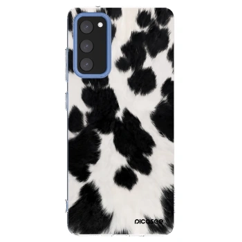 Picasee Samsung Galaxy S20 FE Hülle - Transparentes Silikon - Black Moo