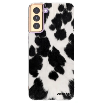Picasee Samsung Galaxy S21+ 5G G996F Hülle - Transparentes Silikon - Black Moo