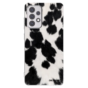 Picasee Samsung Galaxy A52 5G A525F Hülle - Transparentes Silikon - Black Moo